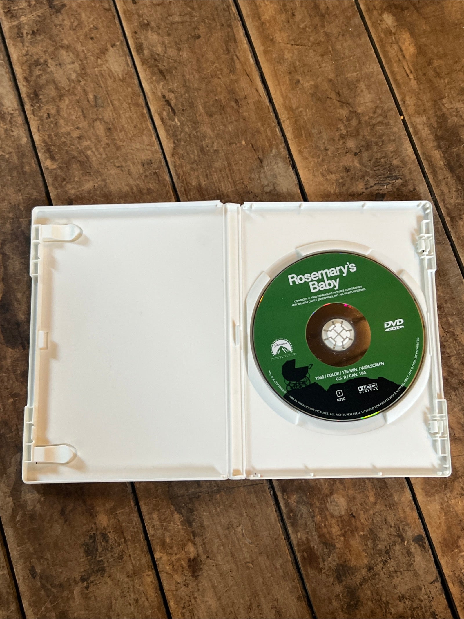 Rosemary’s Baby ( DVD 1968 ) Horror / Drama [R]