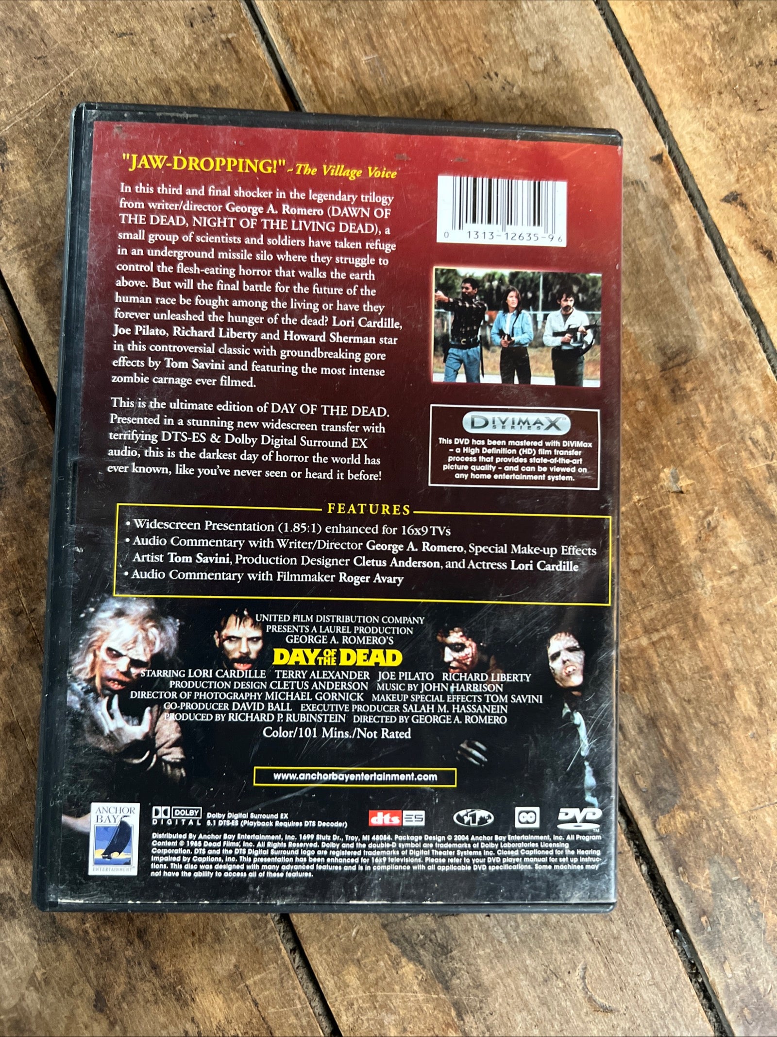 Day Of The Dead ( DVD 1985 ) Horror / Action [NR]