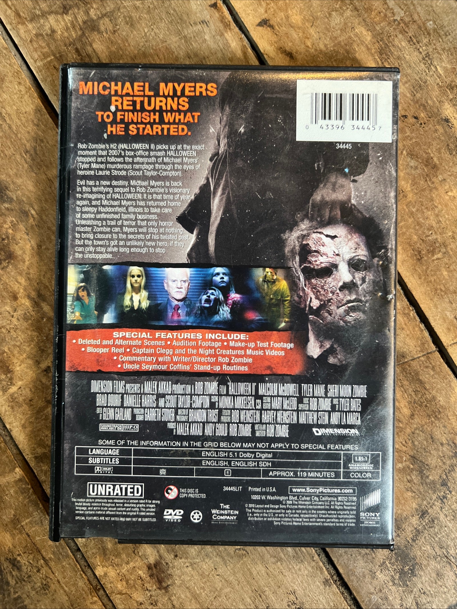 HALLOWEEN II ( DVD 1981 ) Crime / Horror [R]