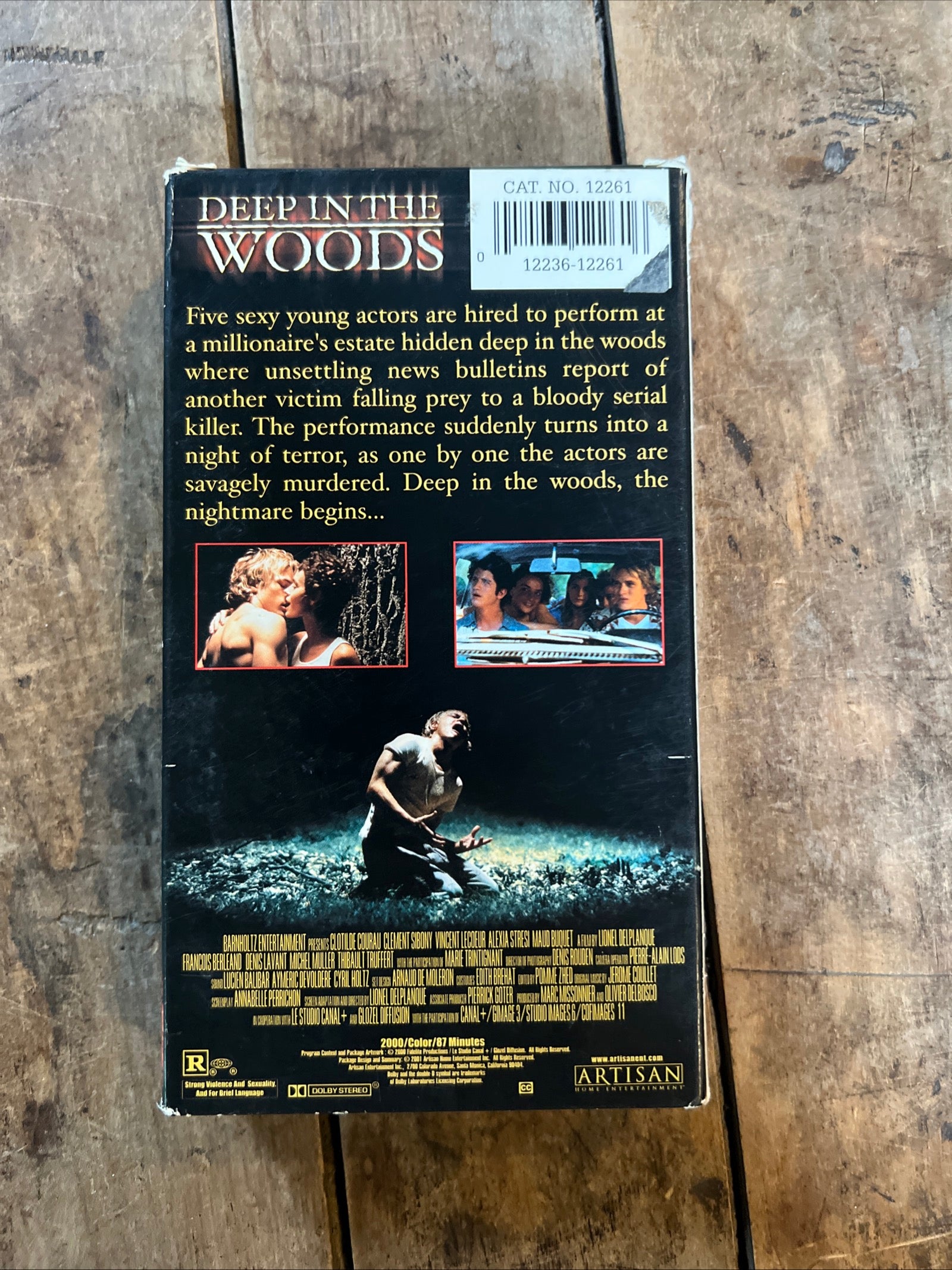Deep In The Woods ( VHS 2000 ) Horror / Crime [R]