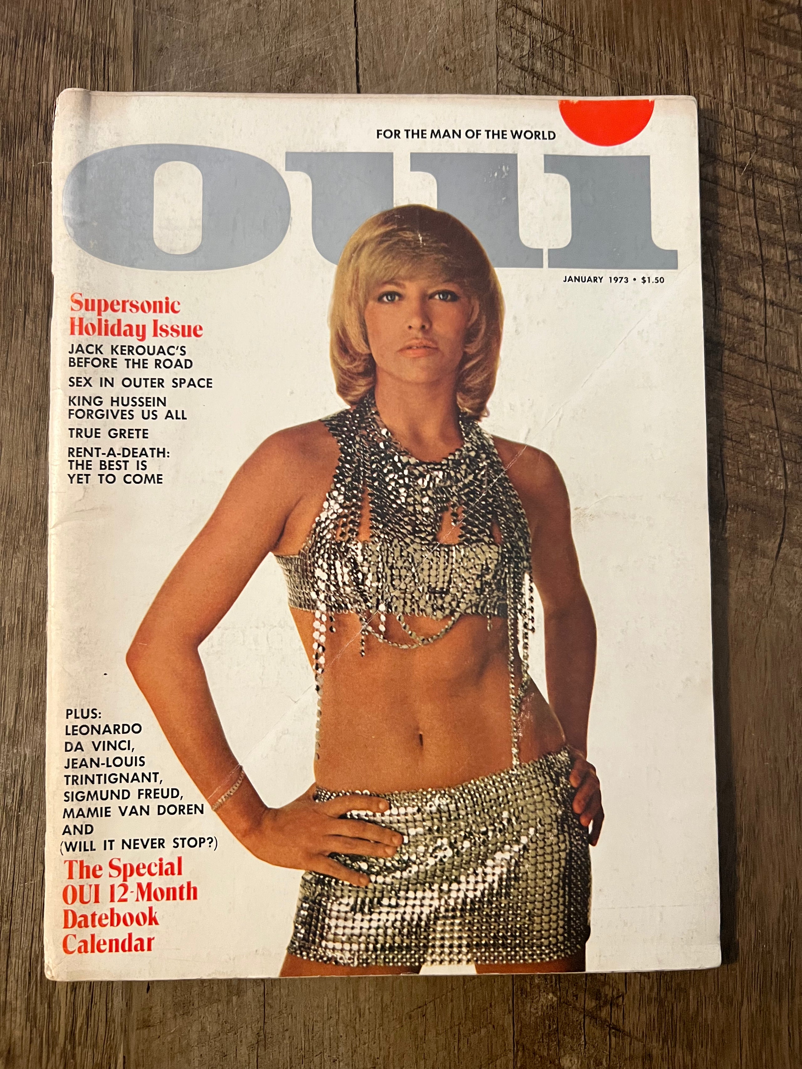 OUI Magazine ( Volume 2, Number 1 ) January 1973 Issue - Supersonic Holiday Issue