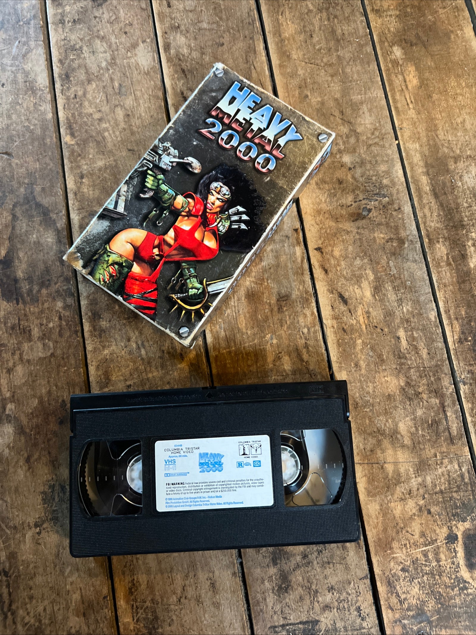 Heavy Metal 2000 ( VHS 2000 ) Sci-Fi / Action [R]