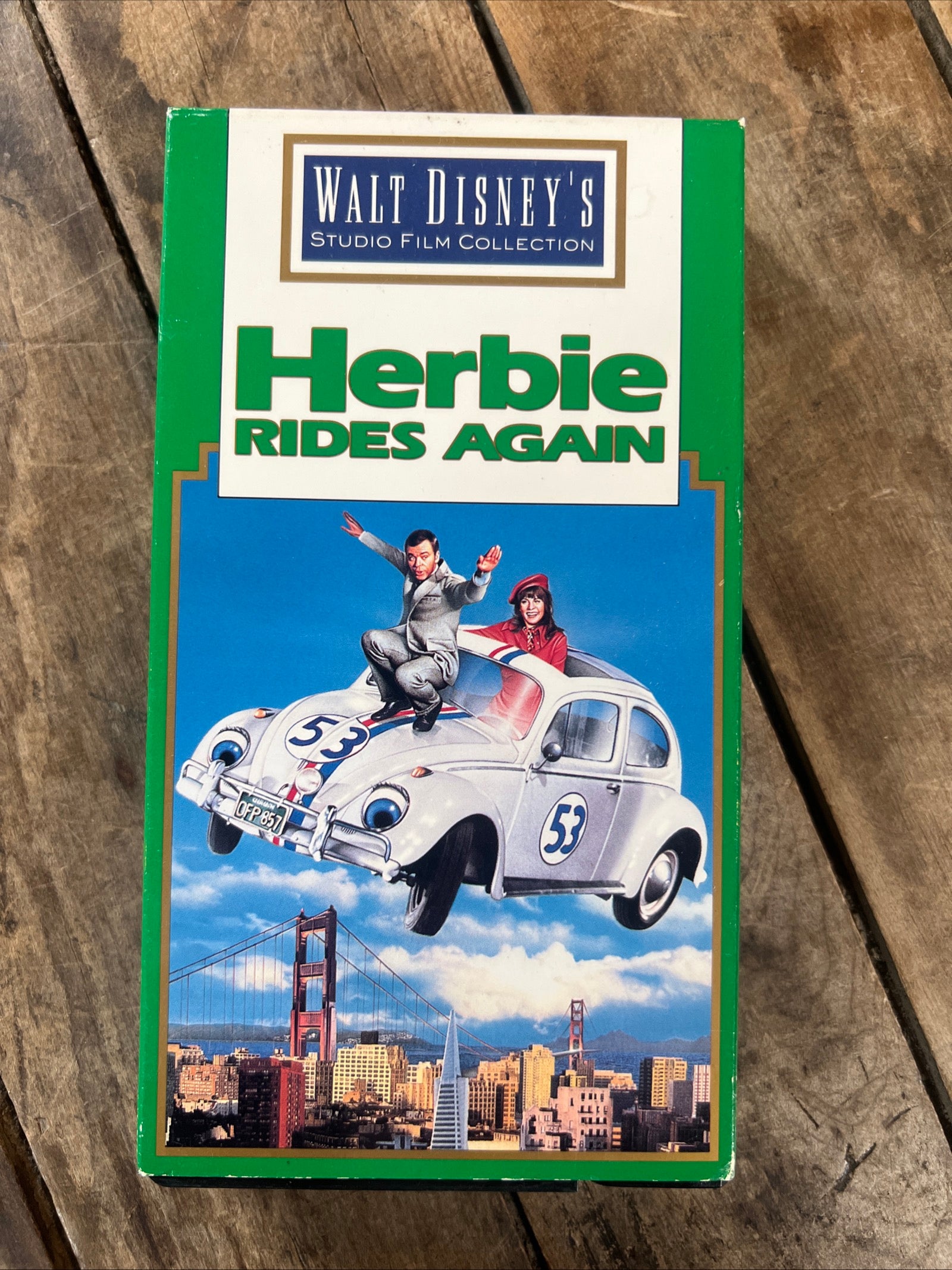 Herbie Rides Again ( VHS 1974 ) Comedy / Family [G] Walt Disney’s Studio Film