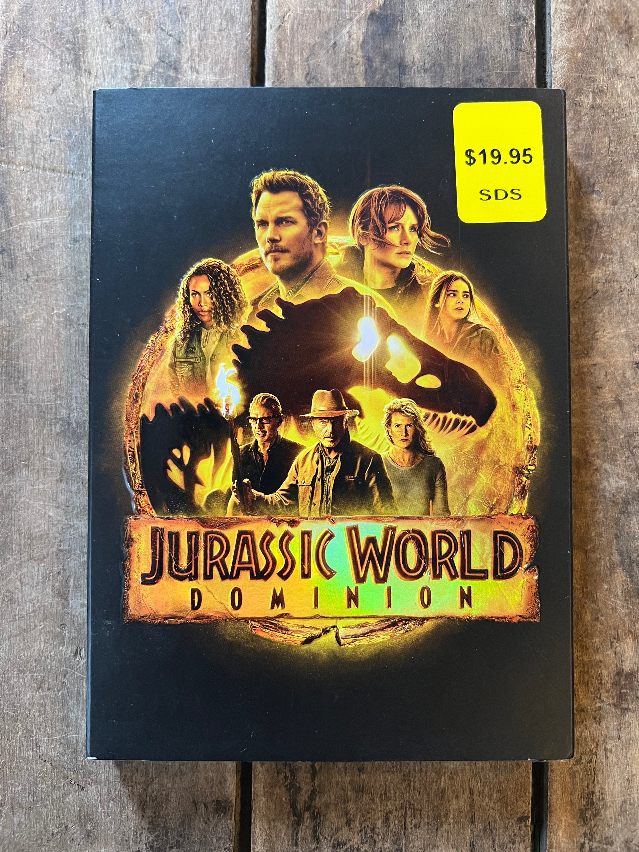 Jurassic World Dominion ( DVD 2022 ) Chris Pratt & Jeff Goldblum - New Sealed movie & slip cover
