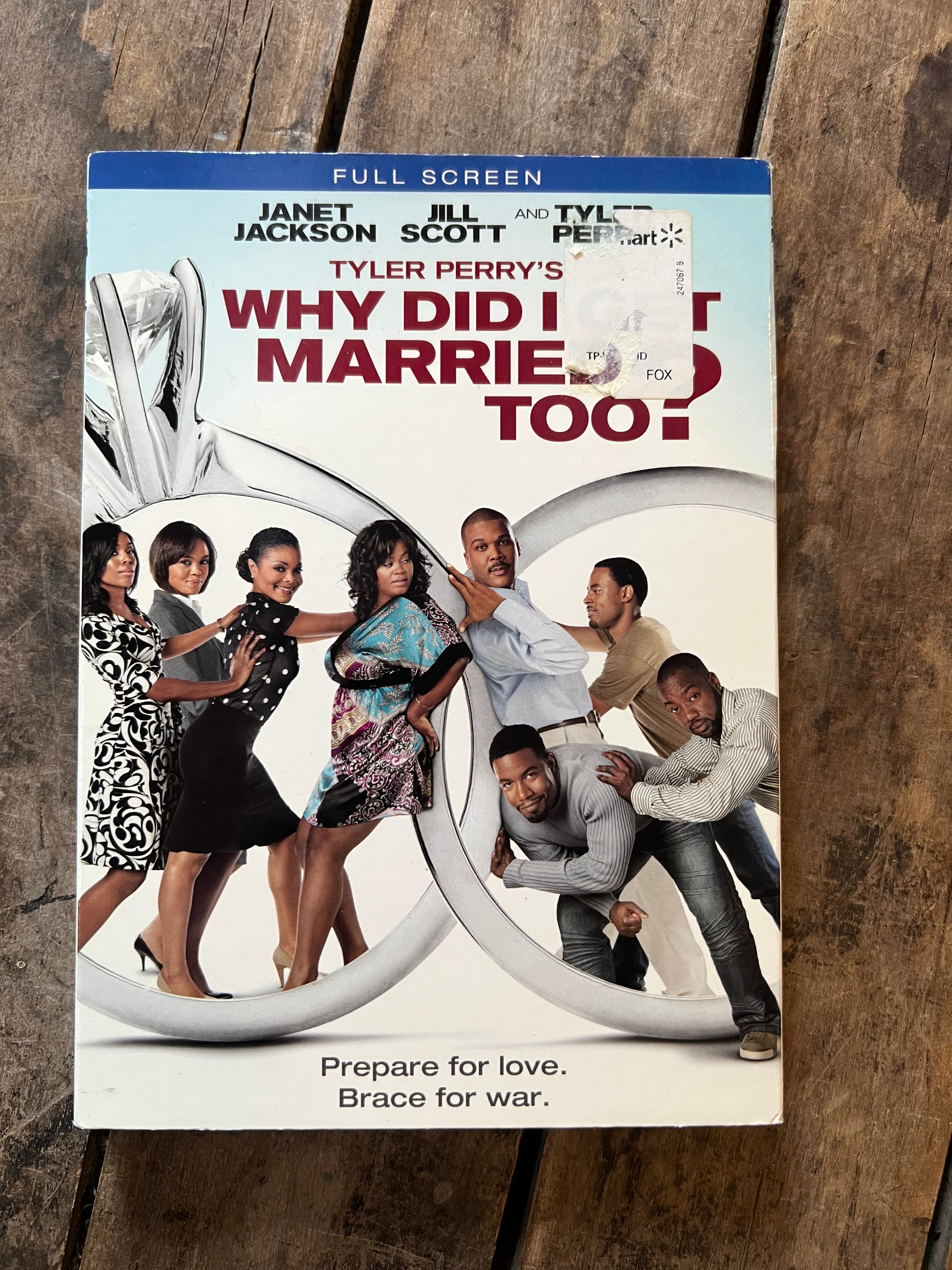 Why Did I Get Married Too? ( DVD 2010 ) Tyler Perry & Janet Jackson - New Sealed