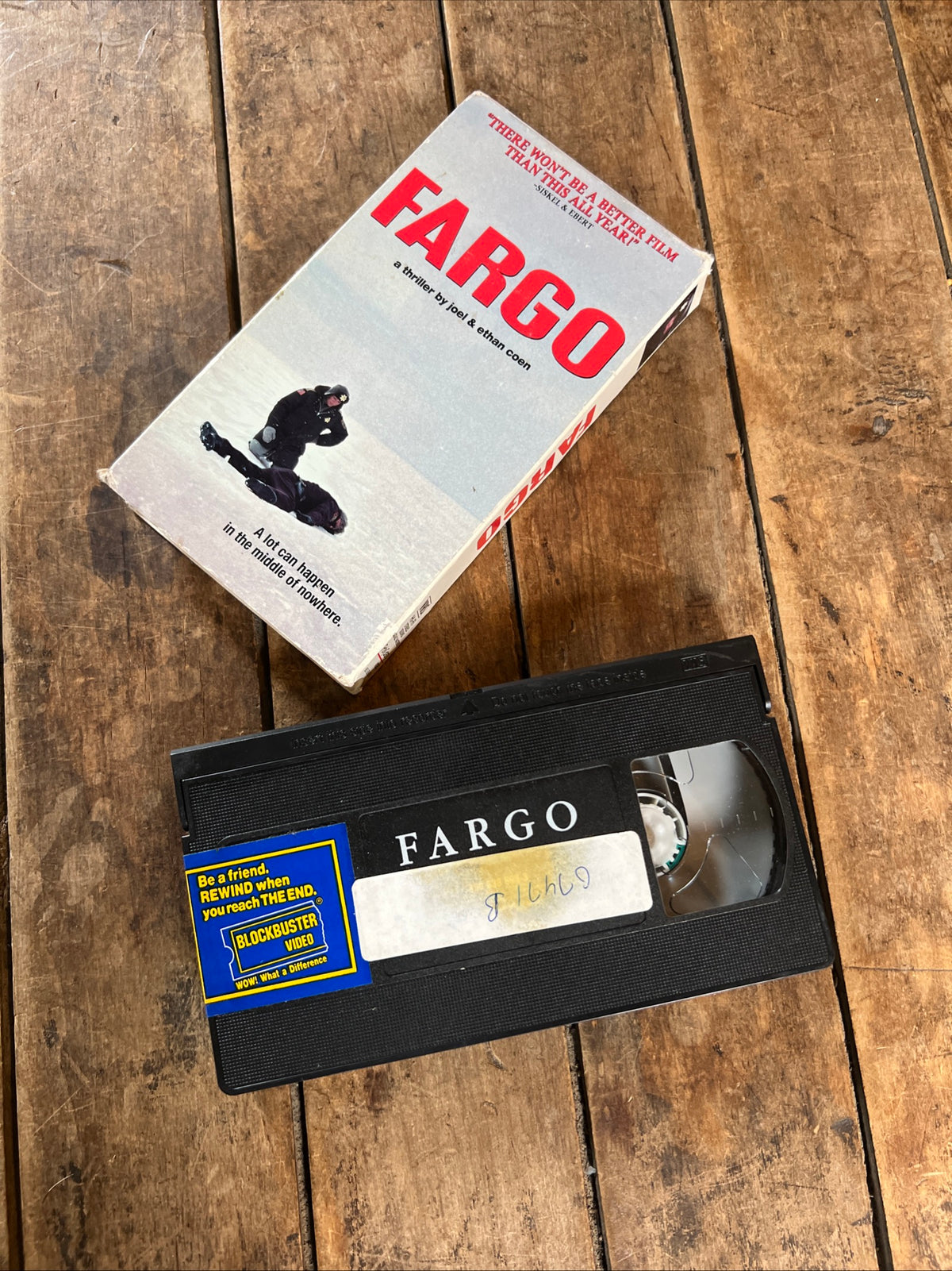 FARGO ( VHS 1996 ) Crime / Thriller [R]