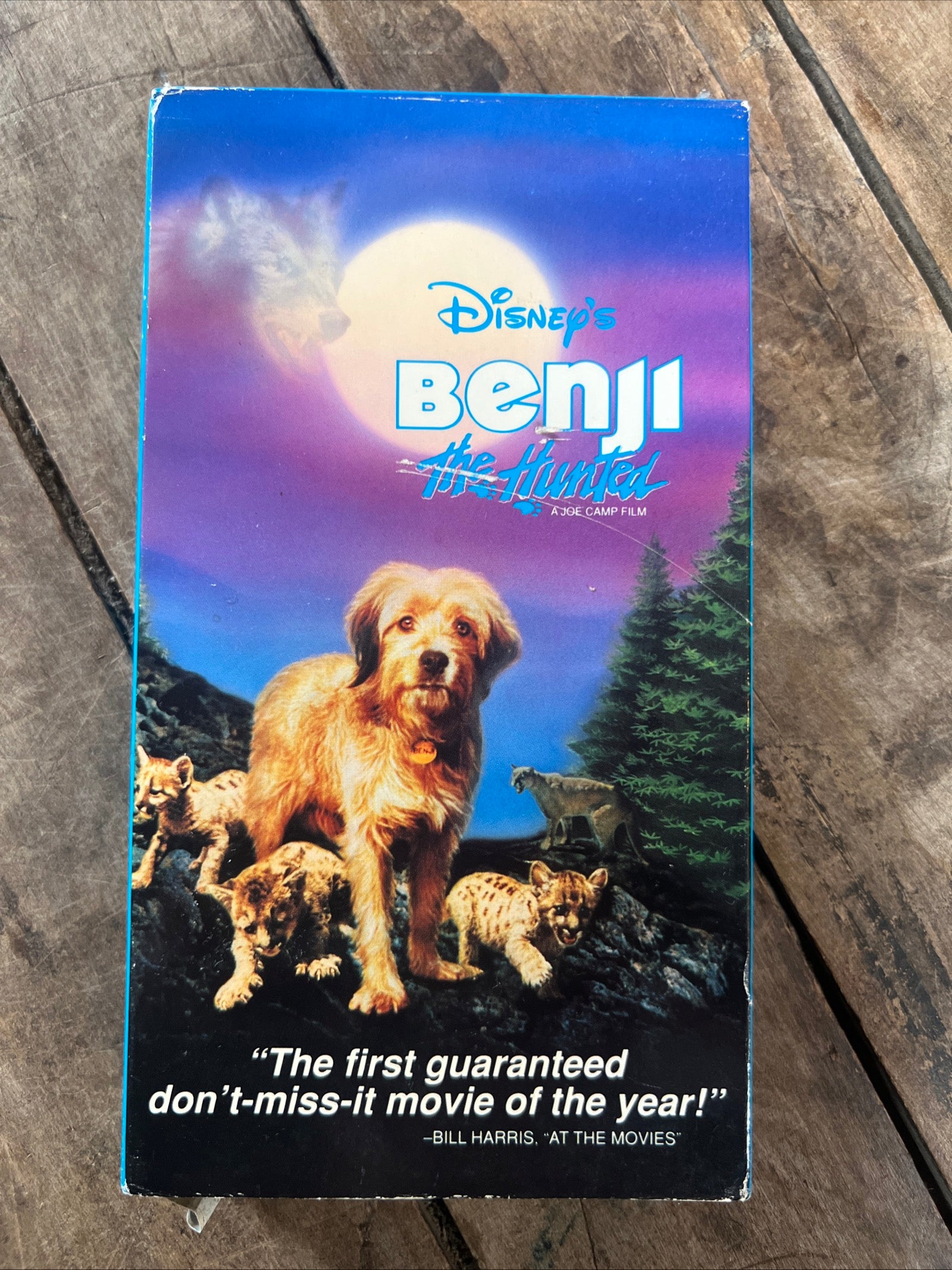 Benji The Hunted ( VHS 1987 ) Adventure / Family [G] Walt Disney Home Video