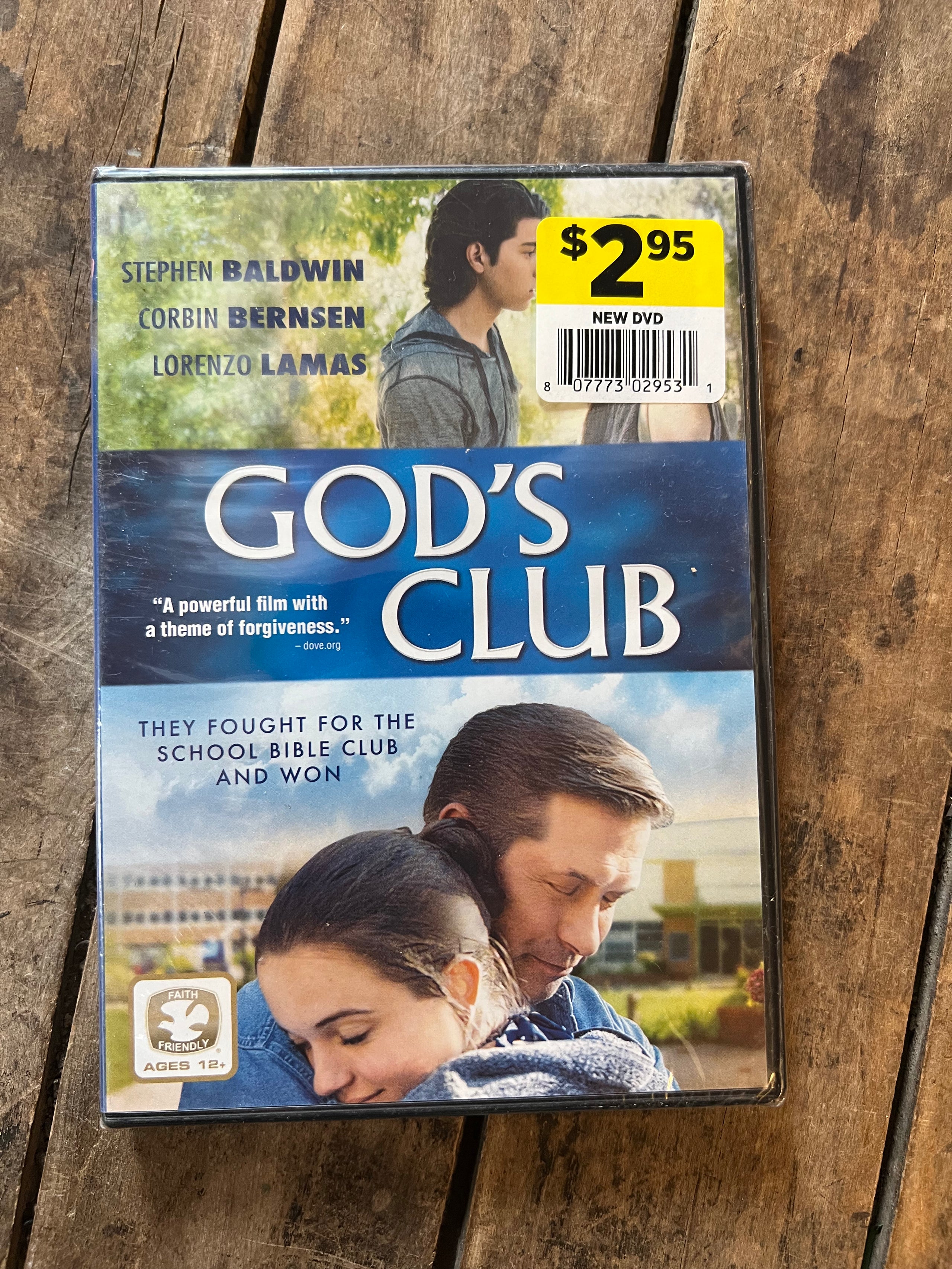 God’s Club ( DVD 2015 ) Starring- Steven Baldwin & Corbin Bernsen - New Sealed