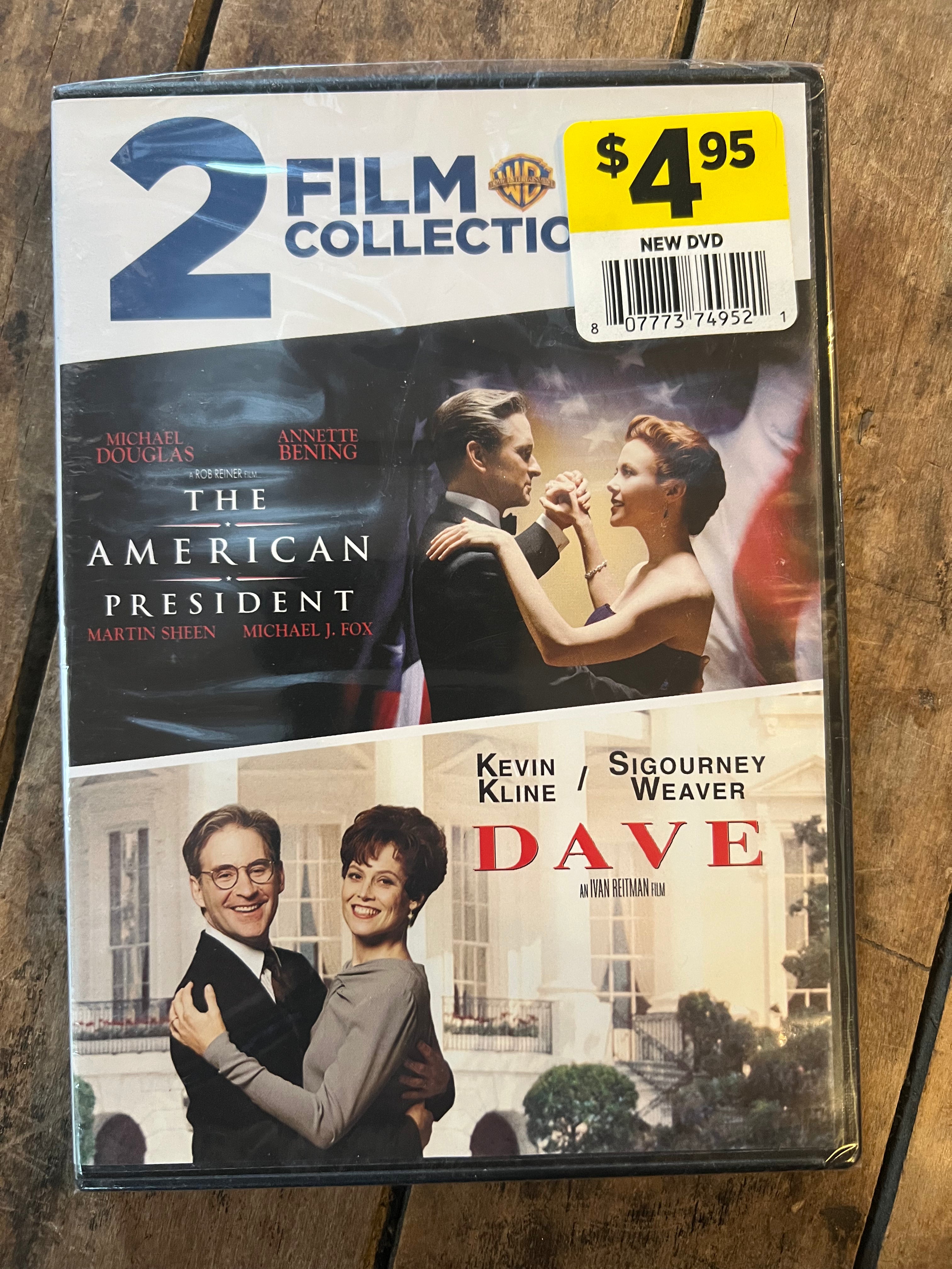 The American President & Dave ( 2 Film Collection DVD) - New Sealed