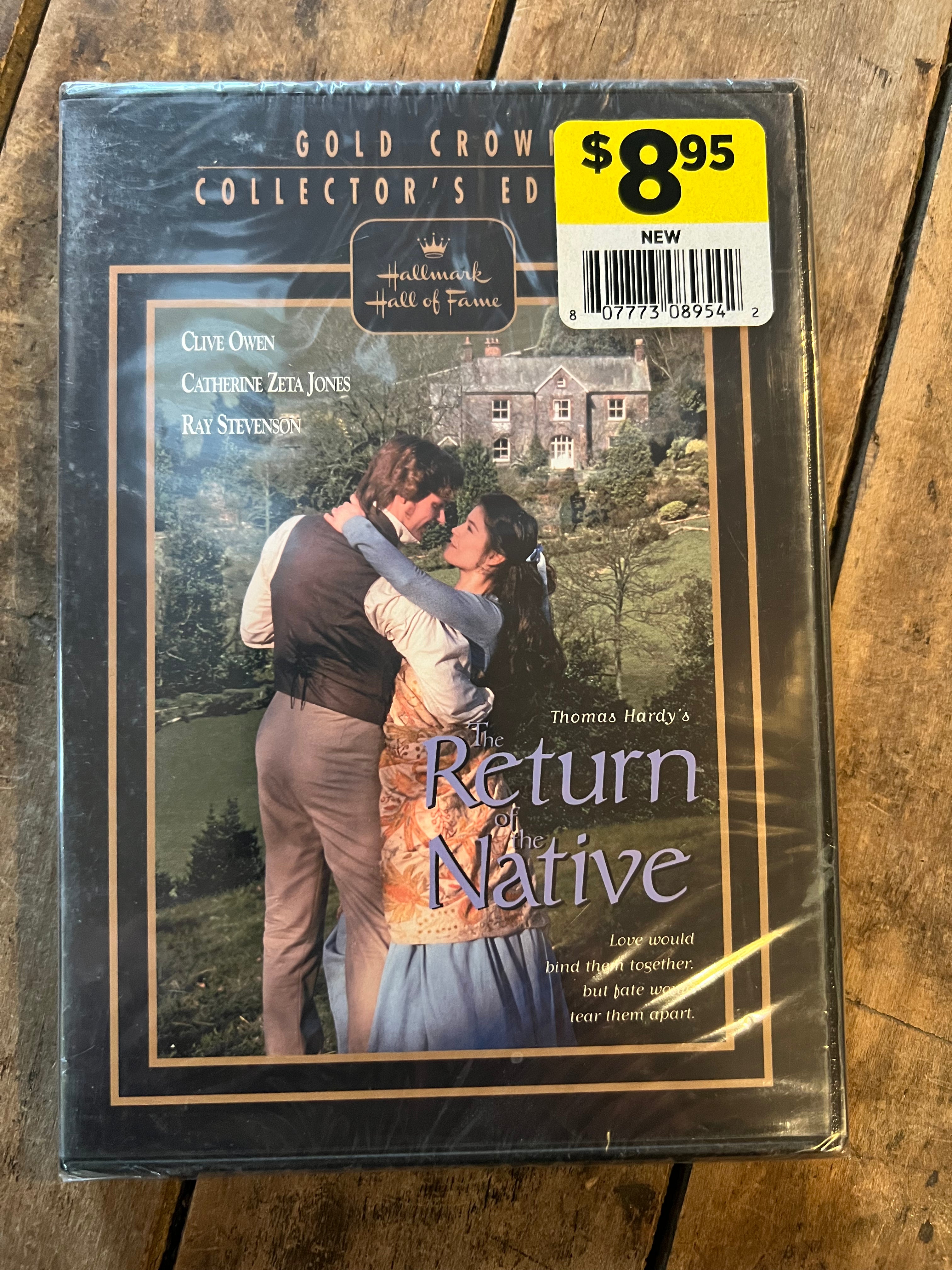 Return Native ( DVD 1994) Hallmark Hall Of Fame Movie -Clive Owen & Catherine Zeta Jones- New Sealed