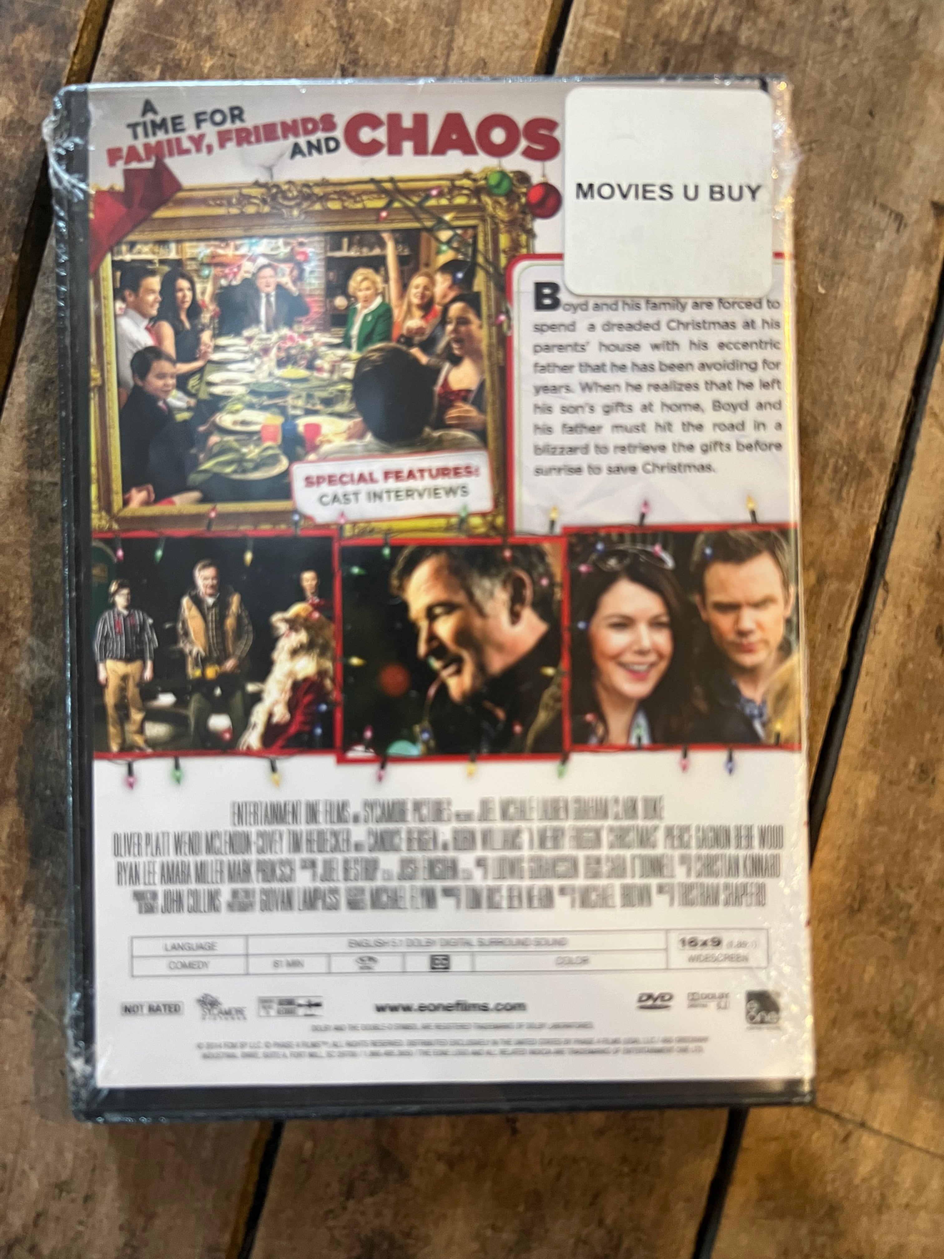 A Merry Friggin Christmas ( DVD 2014 ) Robin Williams & Joe McHale - New Sealed