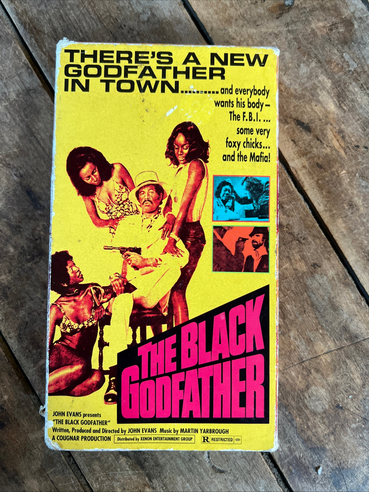 The Black Godfather (VHS 1974) Action / Crime [R]
