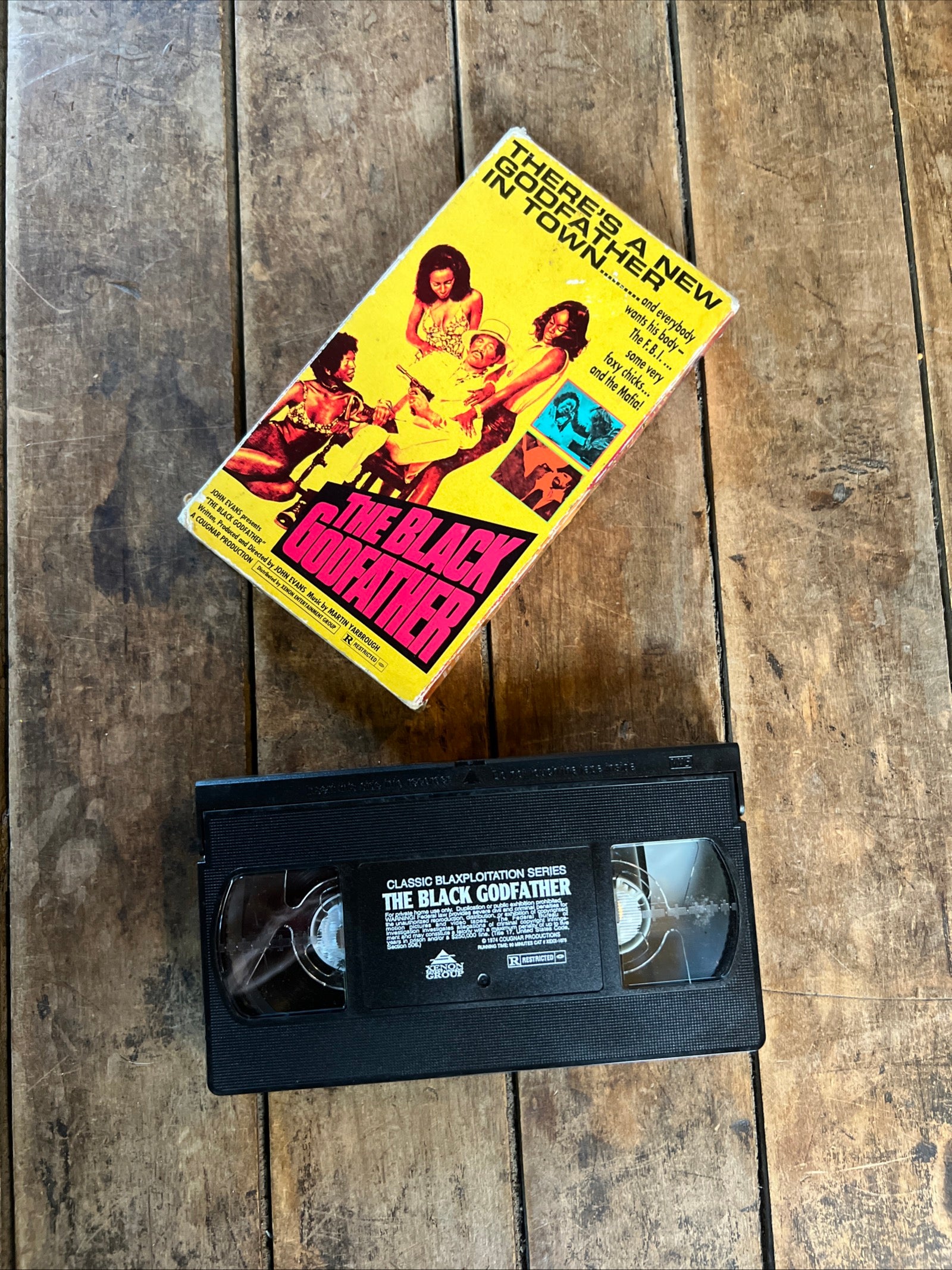 The Black Godfather (VHS 1974) Action / Crime [R]