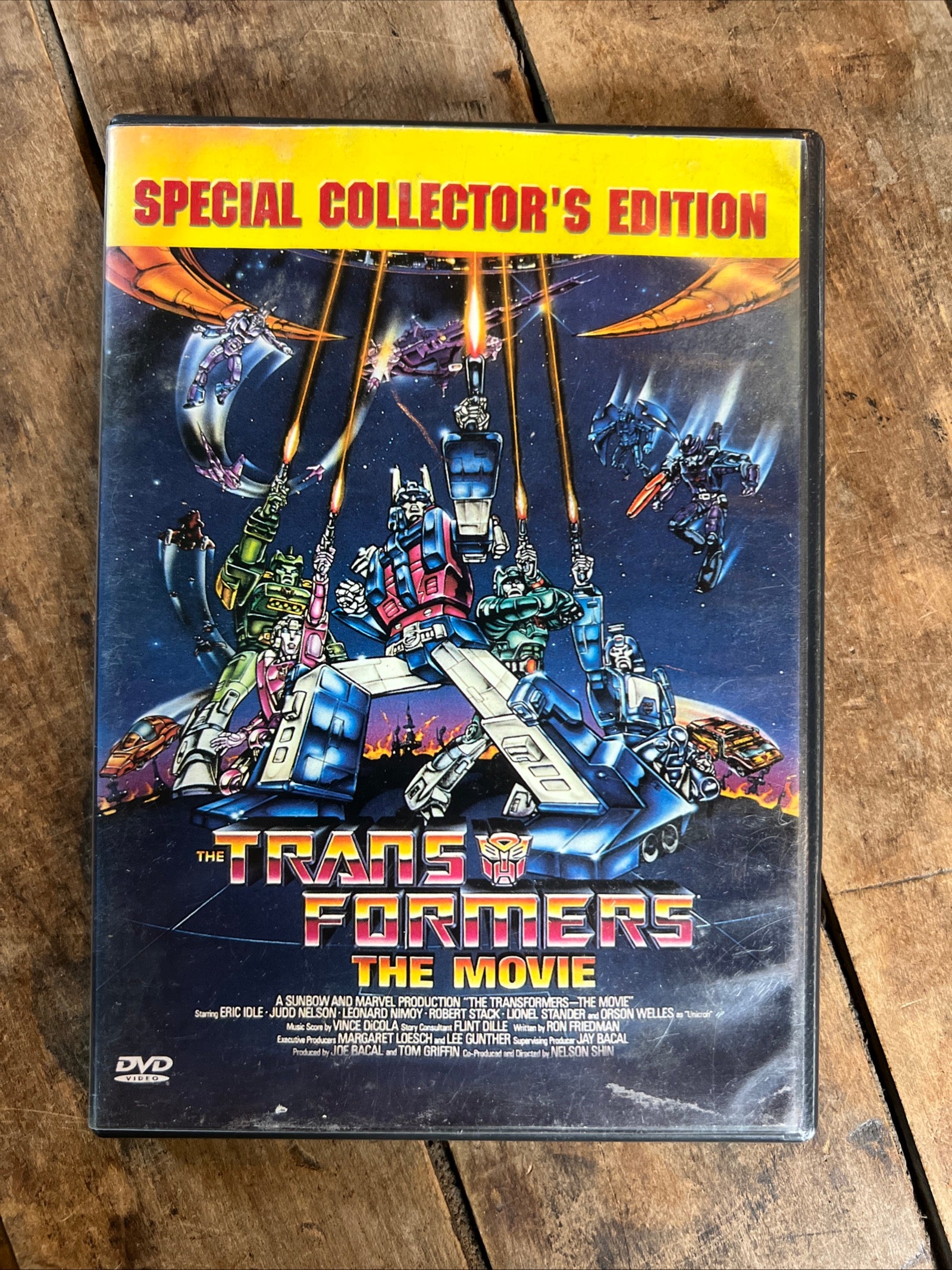 The Transformers The Movie ( DVD 1986 ) Family / Sci-Fi [PG] Special Collector’s Edition