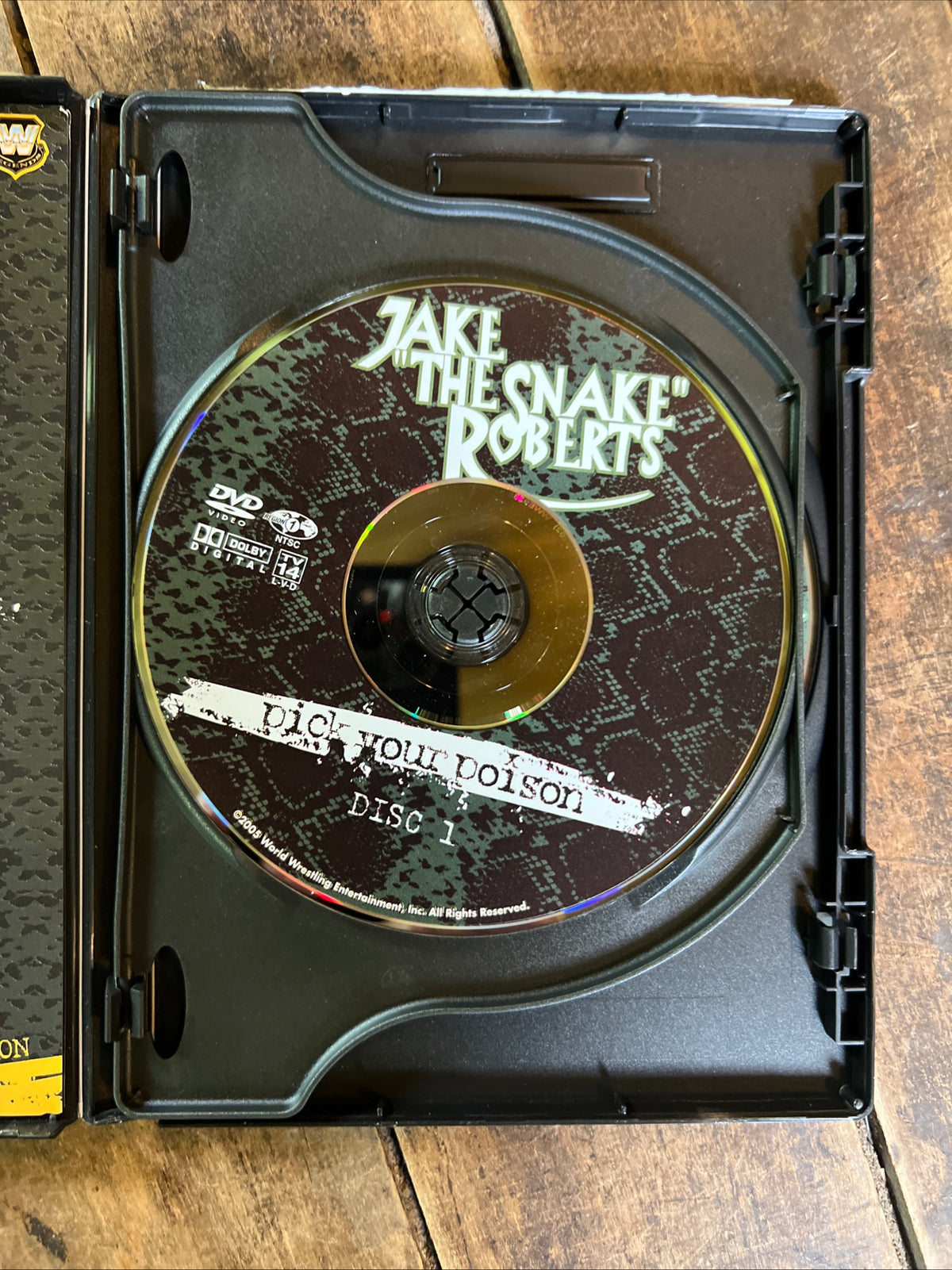 Jake The Snake Roberts ( DVD 2005 ) WWF / WWE [NR] 2 Disc Special Collector’s Edition