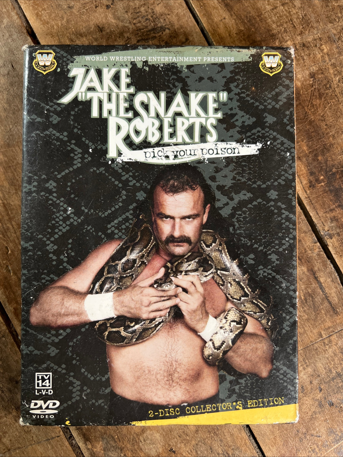 Jake The Snake Roberts ( DVD 2005 ) WWF / WWE [NR] 2 Disc Special Collector’s Edition