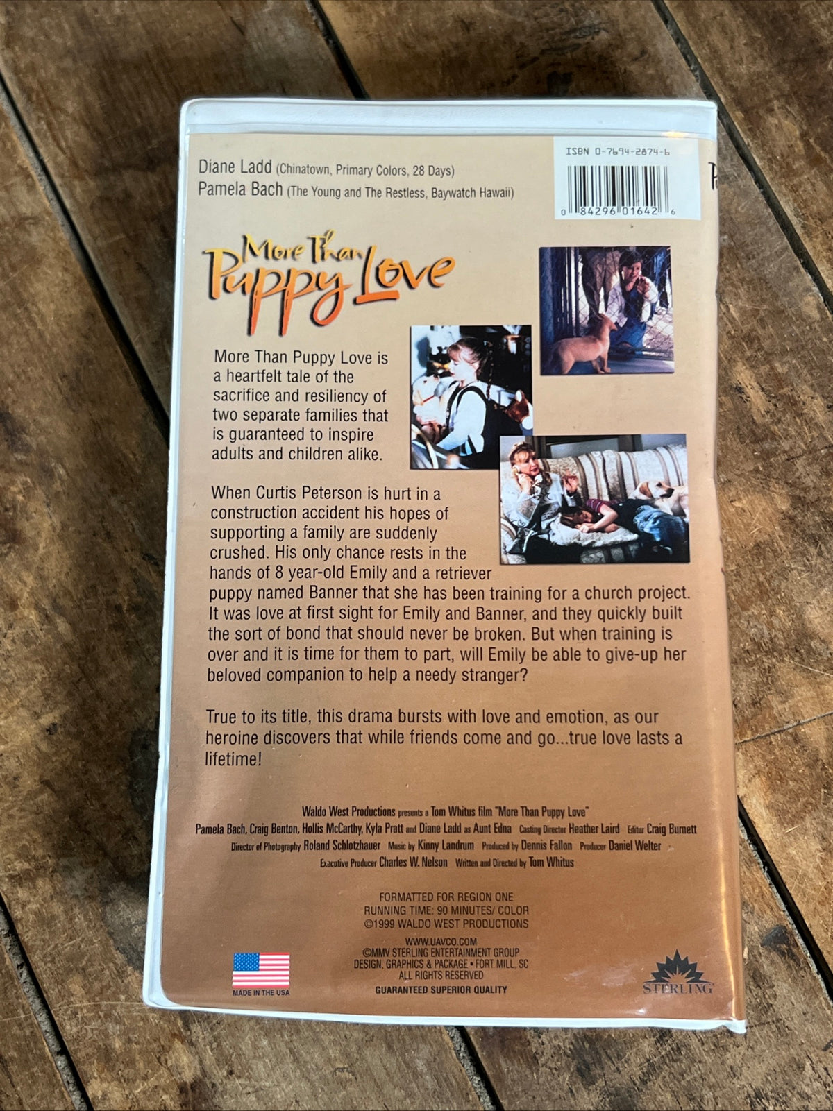 More Than Puppy Love ( Clam Shell VHS 2002 ) Family / Drama [G]