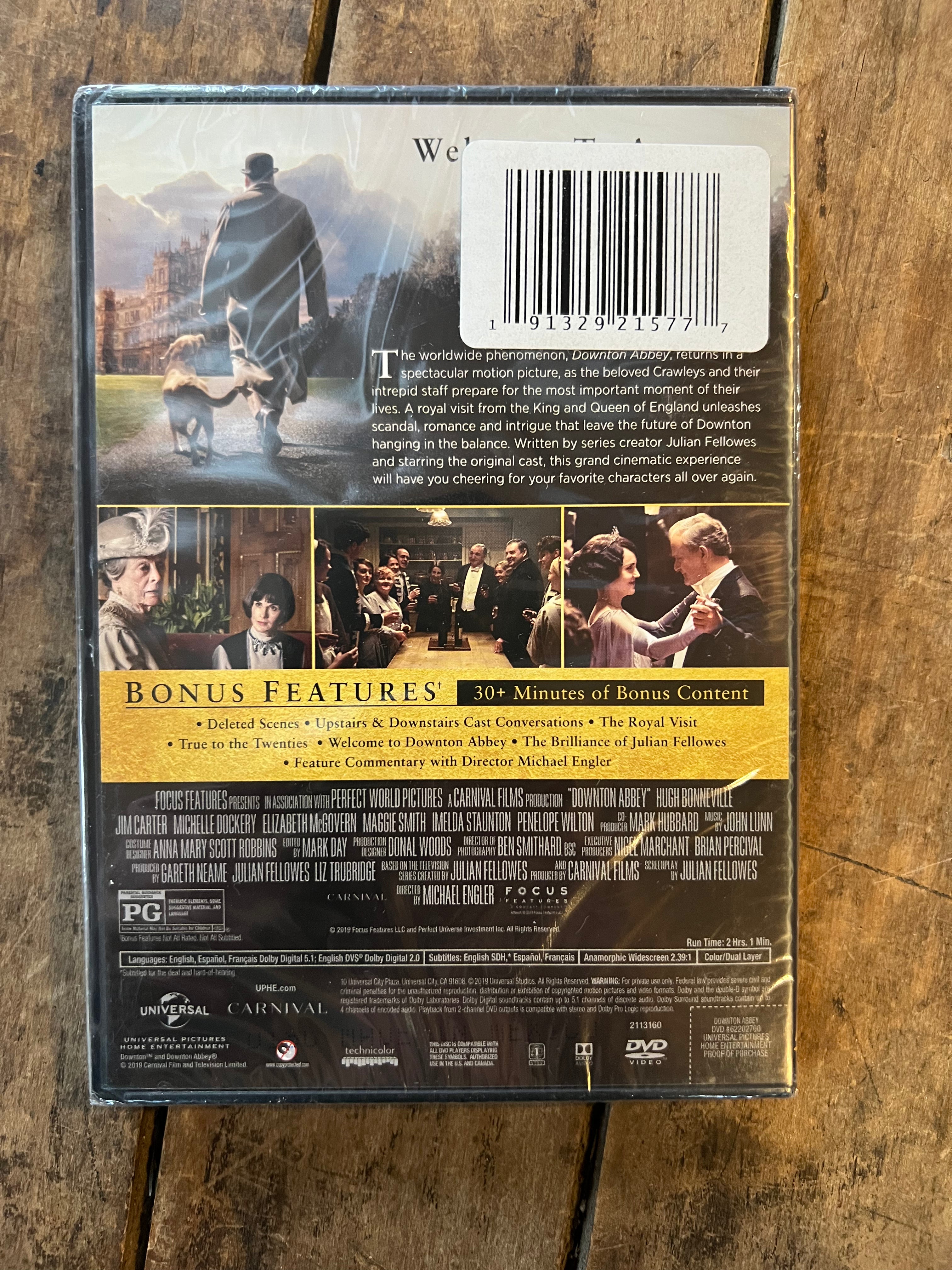 Downton Abbey - The Motion Picture ( DVD 2019) - New Sealed Movie