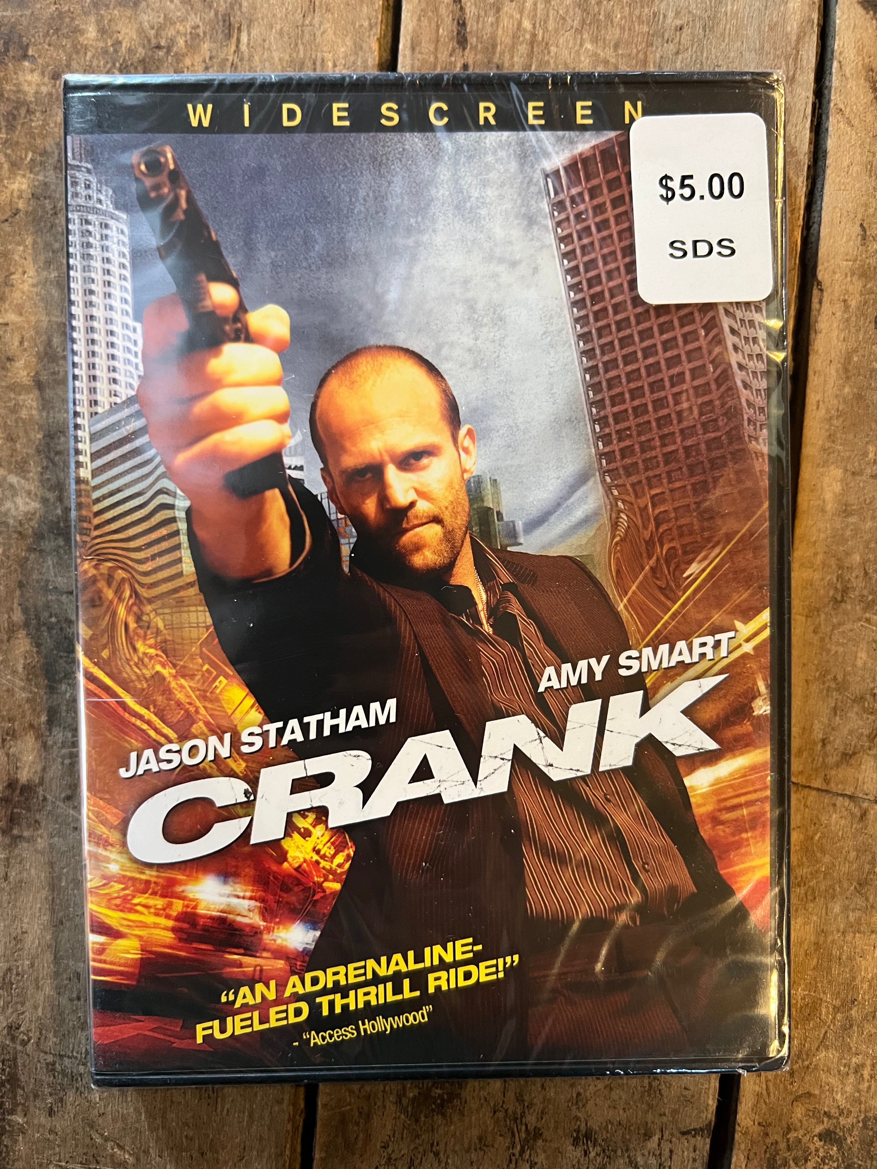 CRANK ( DVD 2006 ) Jason Statham & Amy Smart - New Sealed Movie