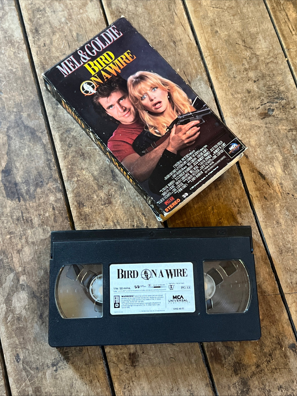 Bird On A Wire ( VHS 1990 ) Comedy/ Action[PG-13]