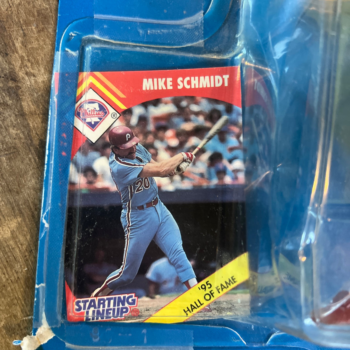 1995 Kenner - Starting Lineup - MLB Philadelphia Phillies MIKE SCHMIDT Action Figure