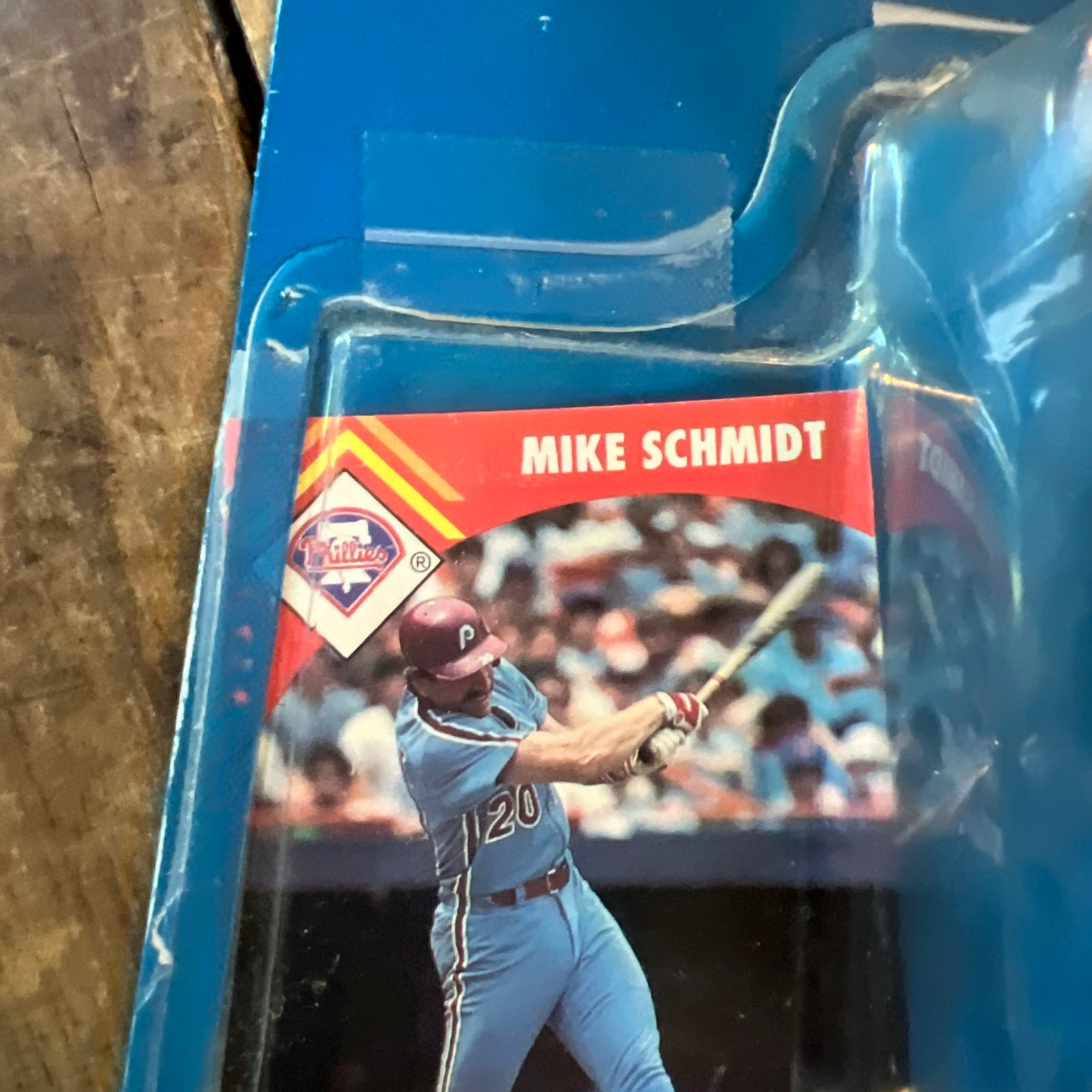 1995 Kenner - Starting Lineup - MLB Philadelphia Phillies MIKE SCHMIDT Action Figure