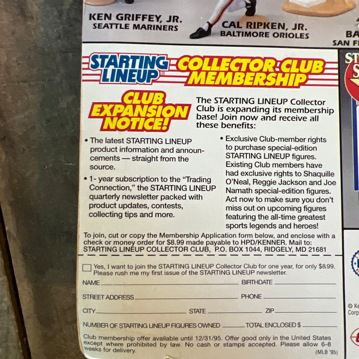 1995 Kenner - Starting Lineup - MLB Philadelphia Phillies MIKE SCHMIDT Action Figure