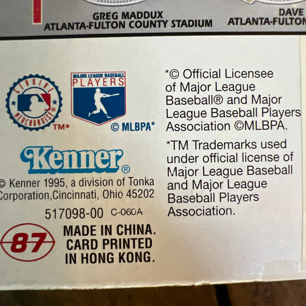 1995 Kenner - Starting Lineup - MLB Philadelphia Phillies MIKE SCHMIDT Action Figure