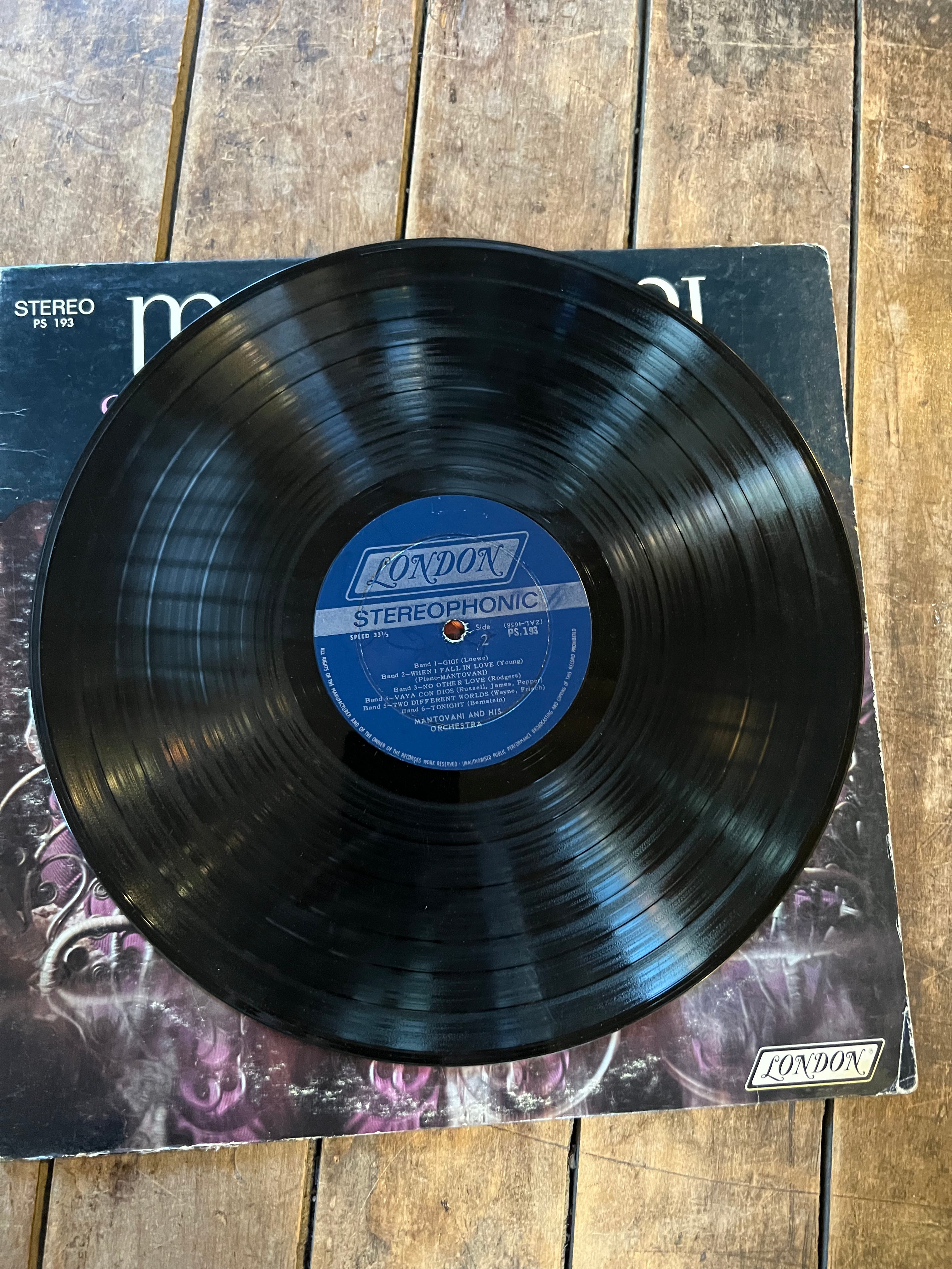 Mantovani - Songs To Remember - 1960 London Records - LP Vinyl Album