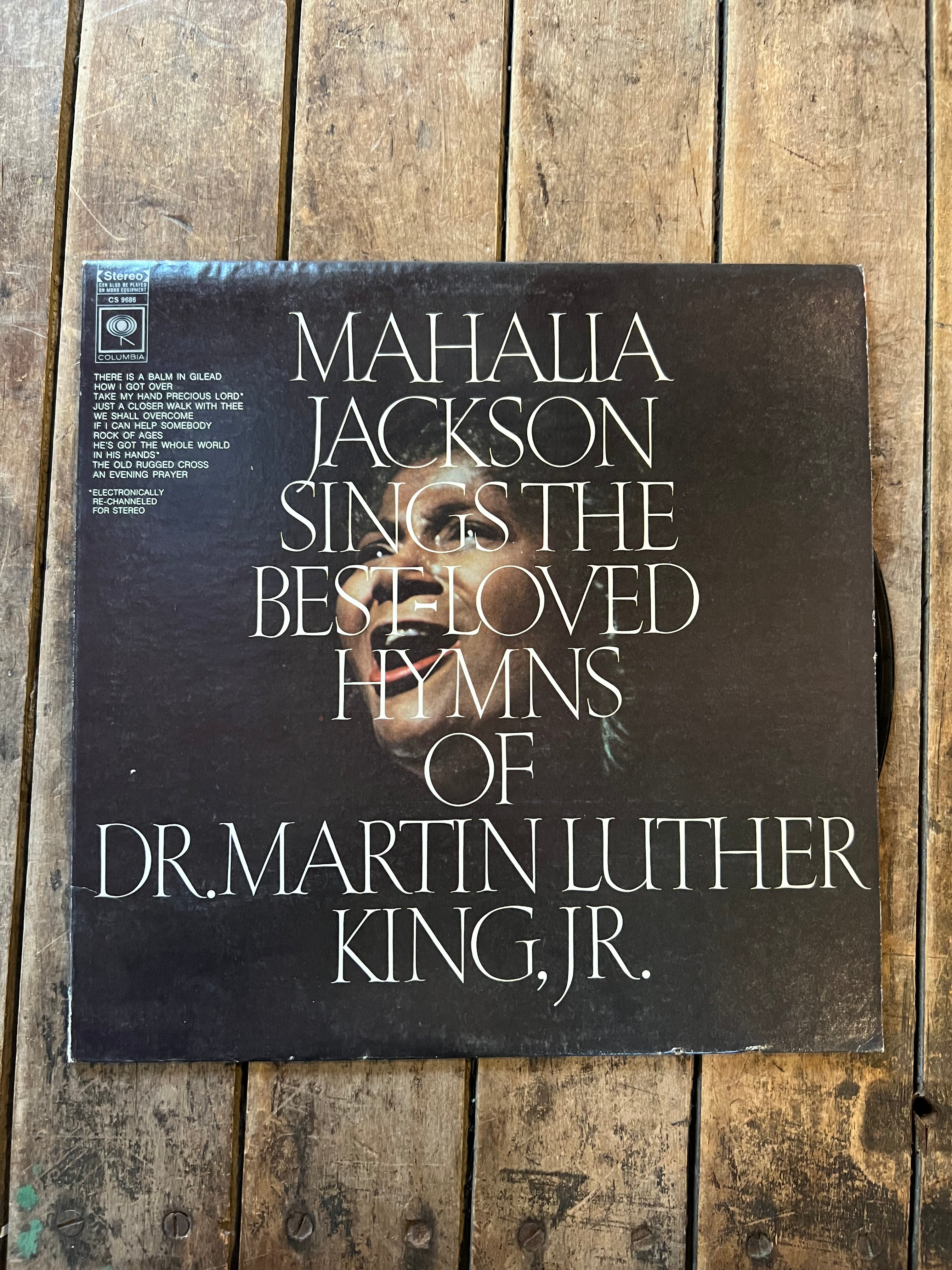 Mahalia Jackson - sings The Best Loved Hymns of Dr. Martin Luther King Jr. - 1958 LP Vinyl Album