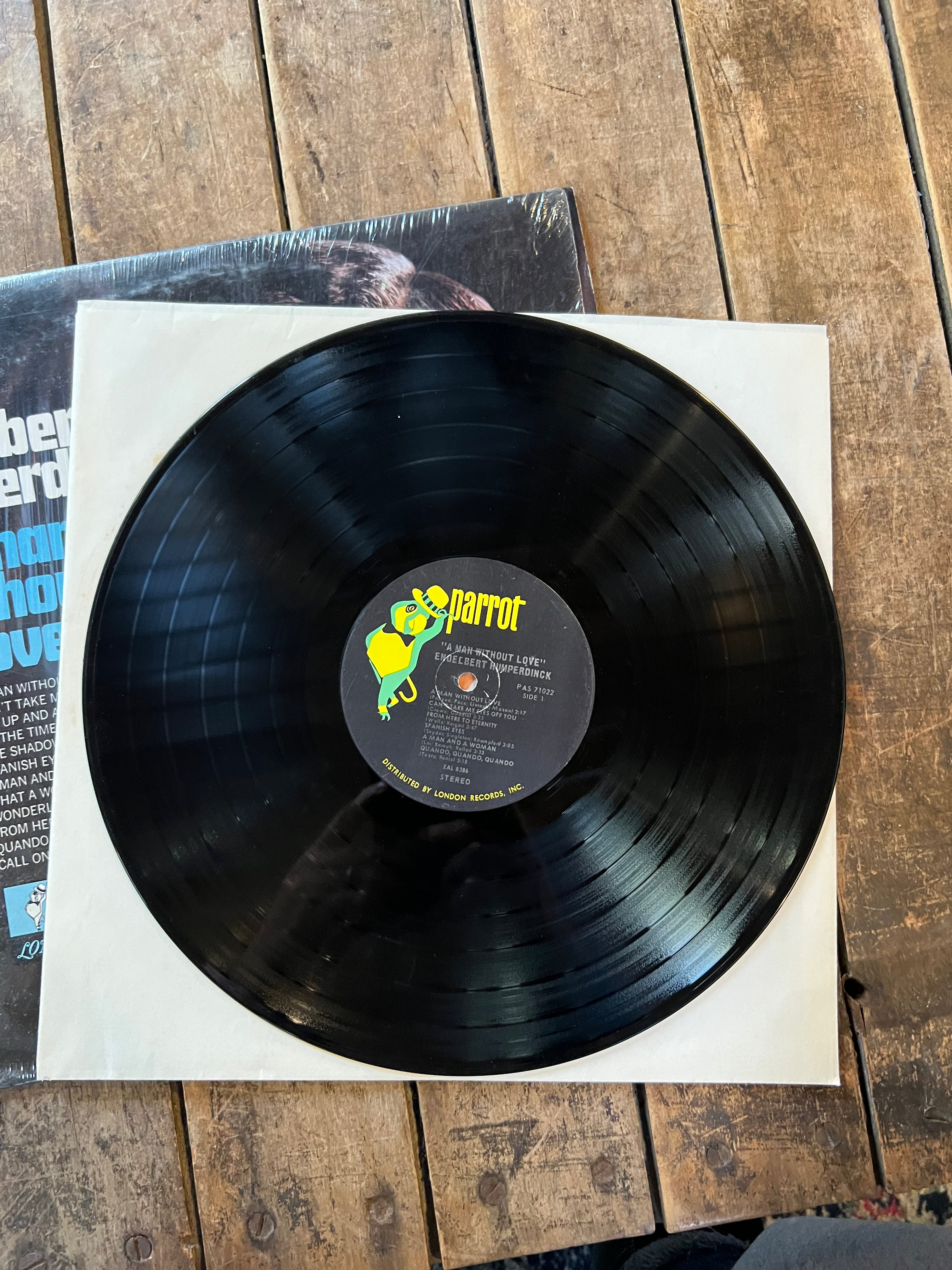 Engelbert Humperdinck - A Man Without Love - 1968 Record - LP Vinyl Album