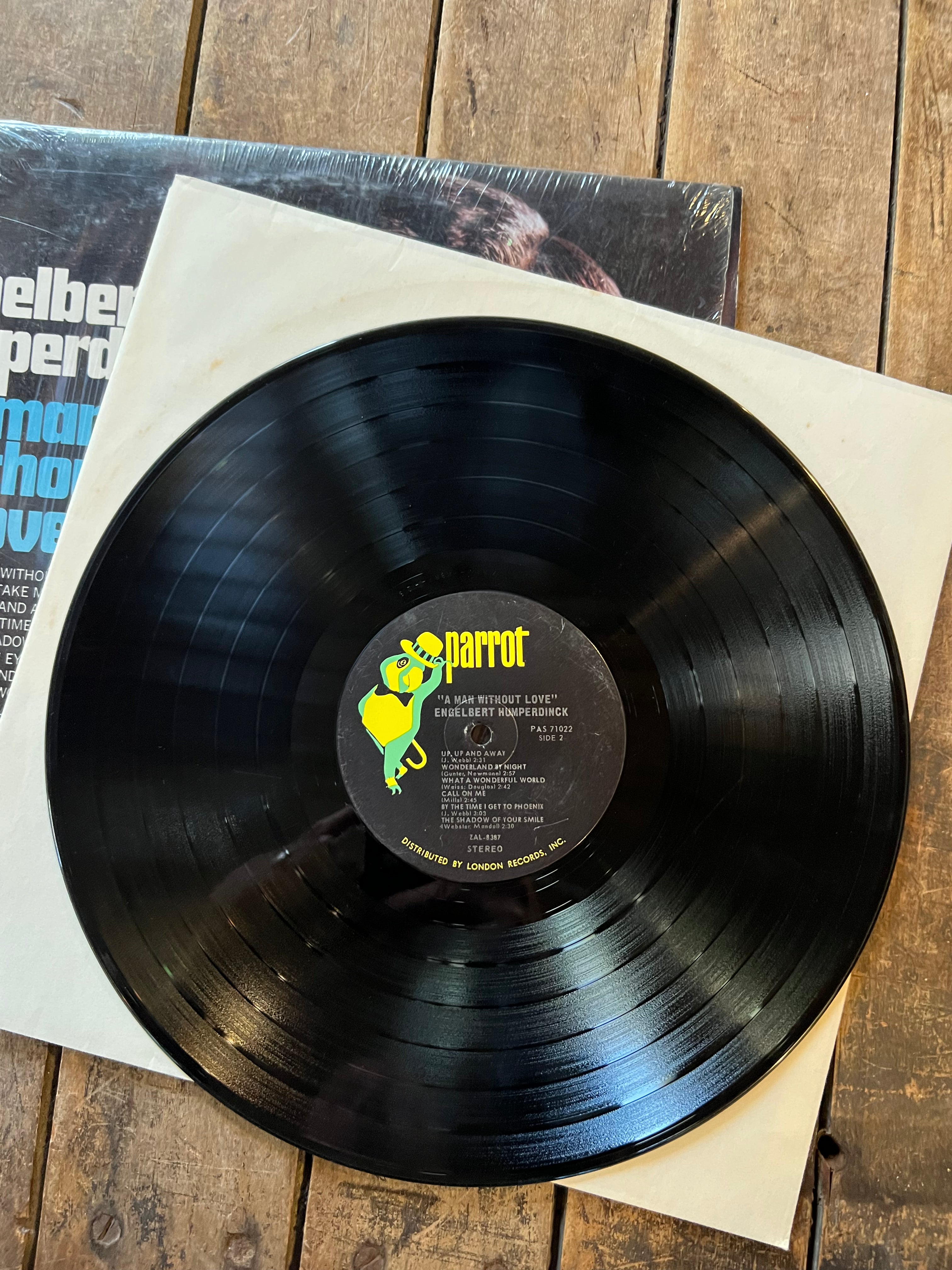 Engelbert Humperdinck - A Man Without Love - 1968 Record - LP Vinyl Album