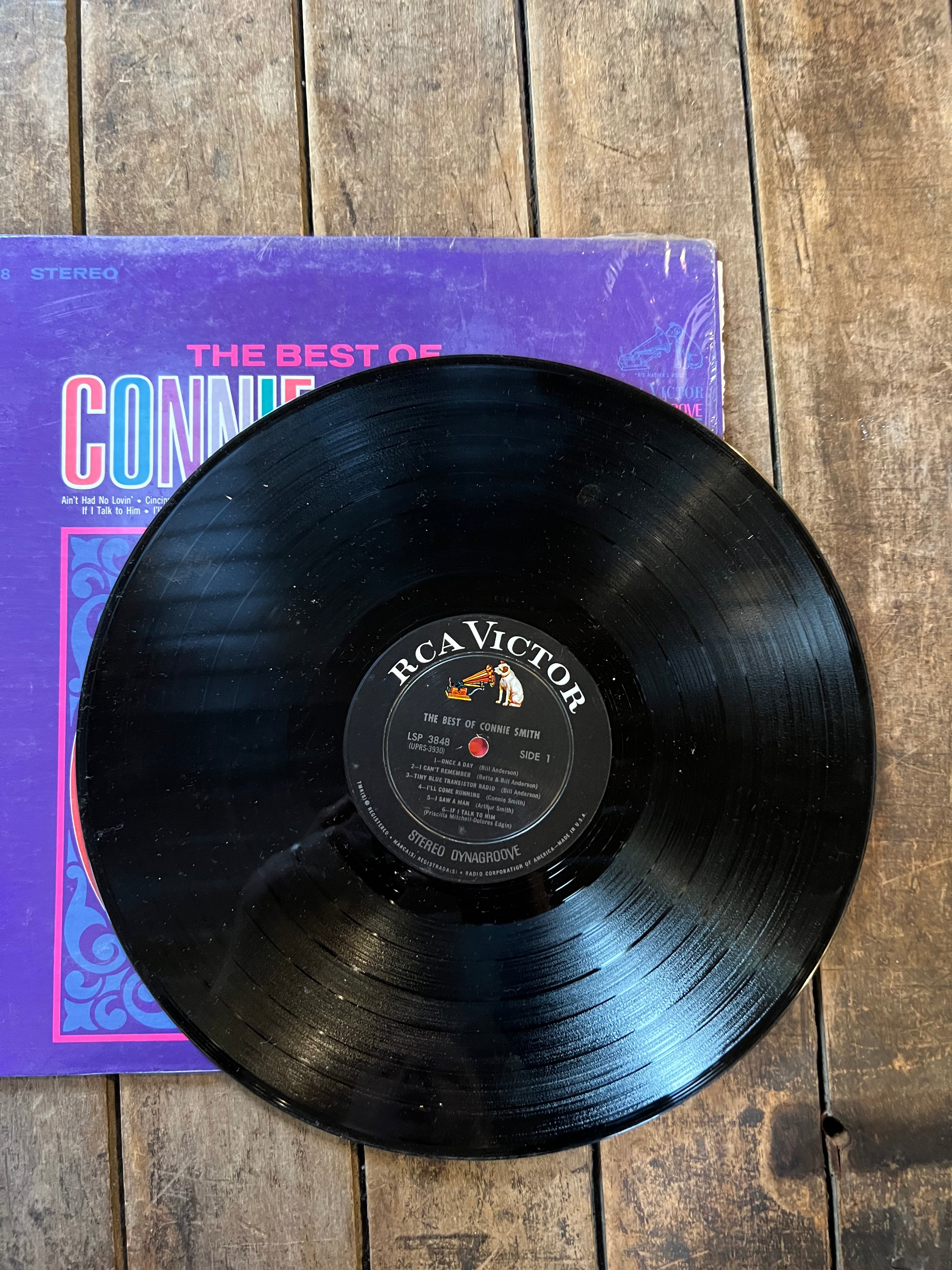 The Best Of Connie Smith - 1967 RCA Victor Record - LP Vinyl Country Album