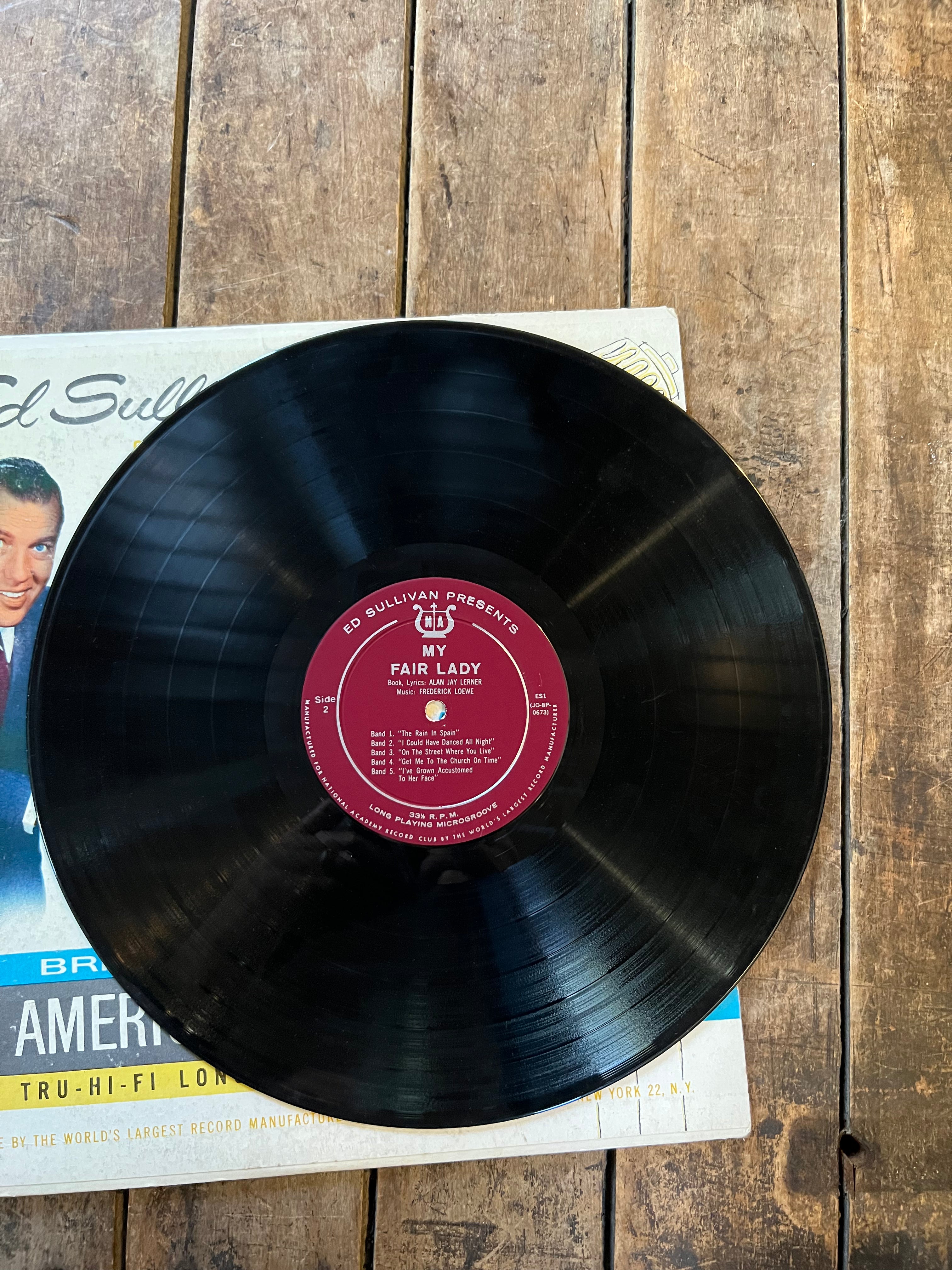 Ed Sullivan Presents -My Fair Lady - 1960 Record - LP Vinyl Album
