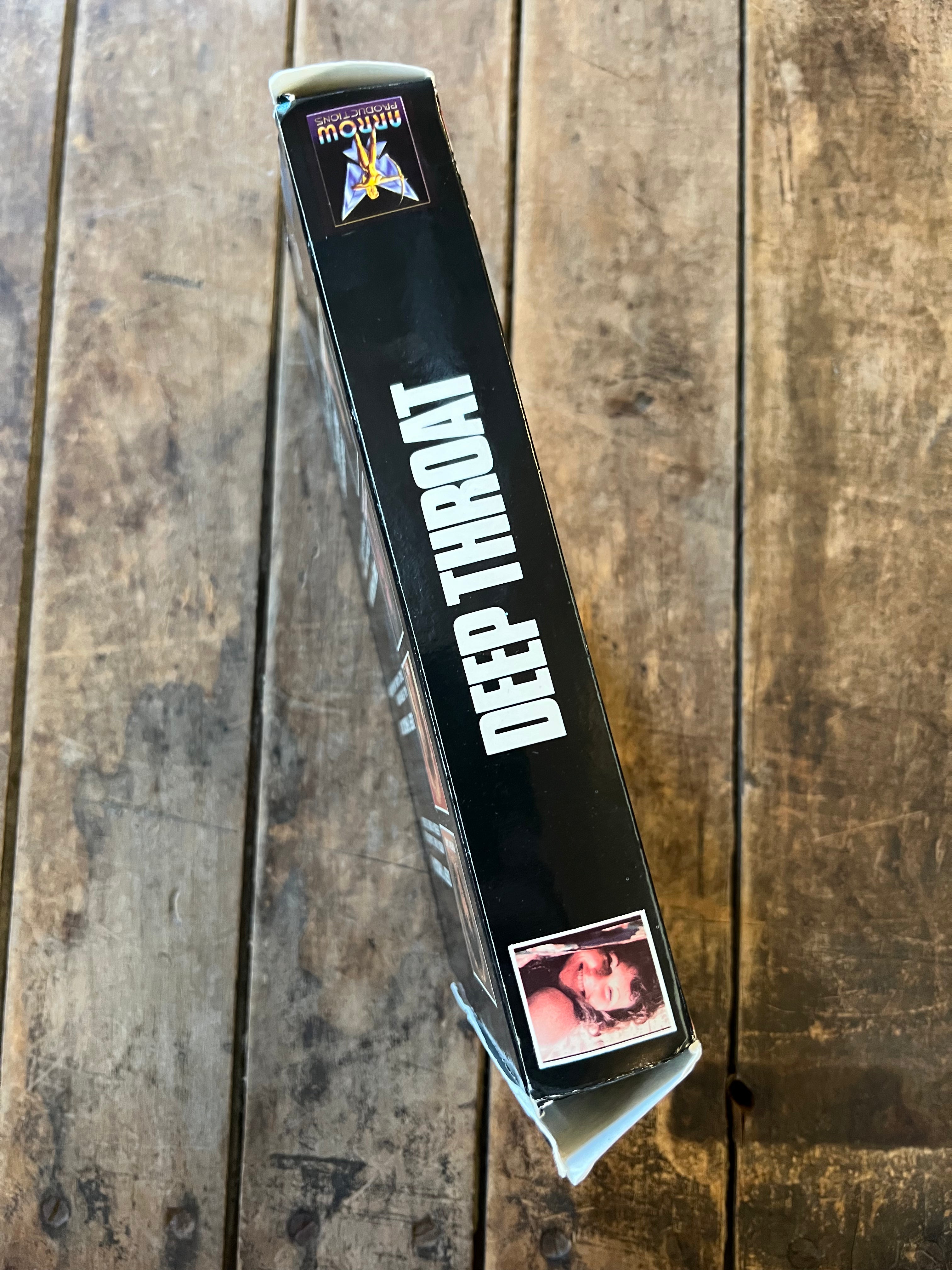 Deep Throat (1972 VHS) X- Rated Movie - Original BIG BOX VHS