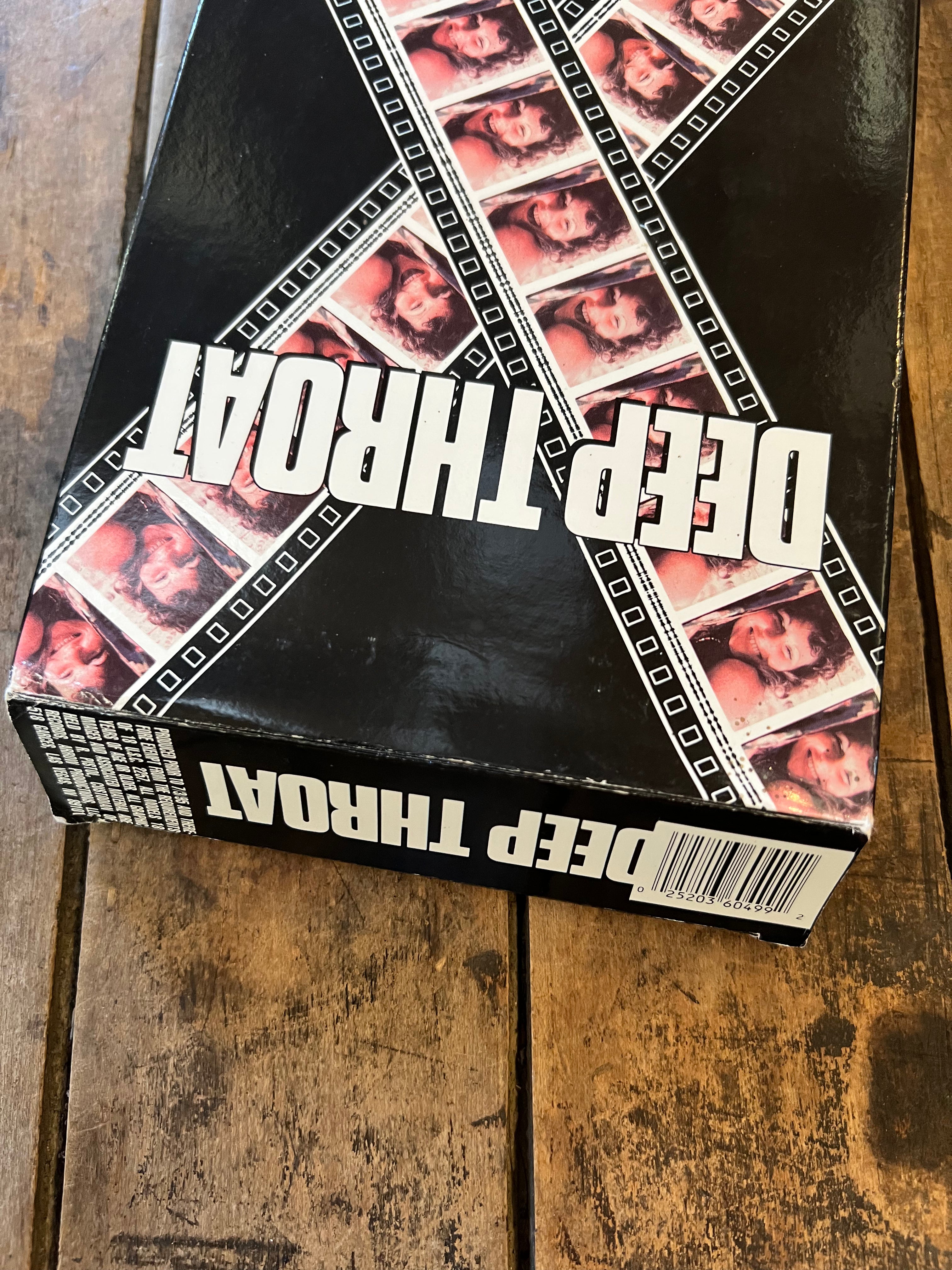 Deep Throat (1972 VHS) X- Rated Movie - Original BIG BOX VHS