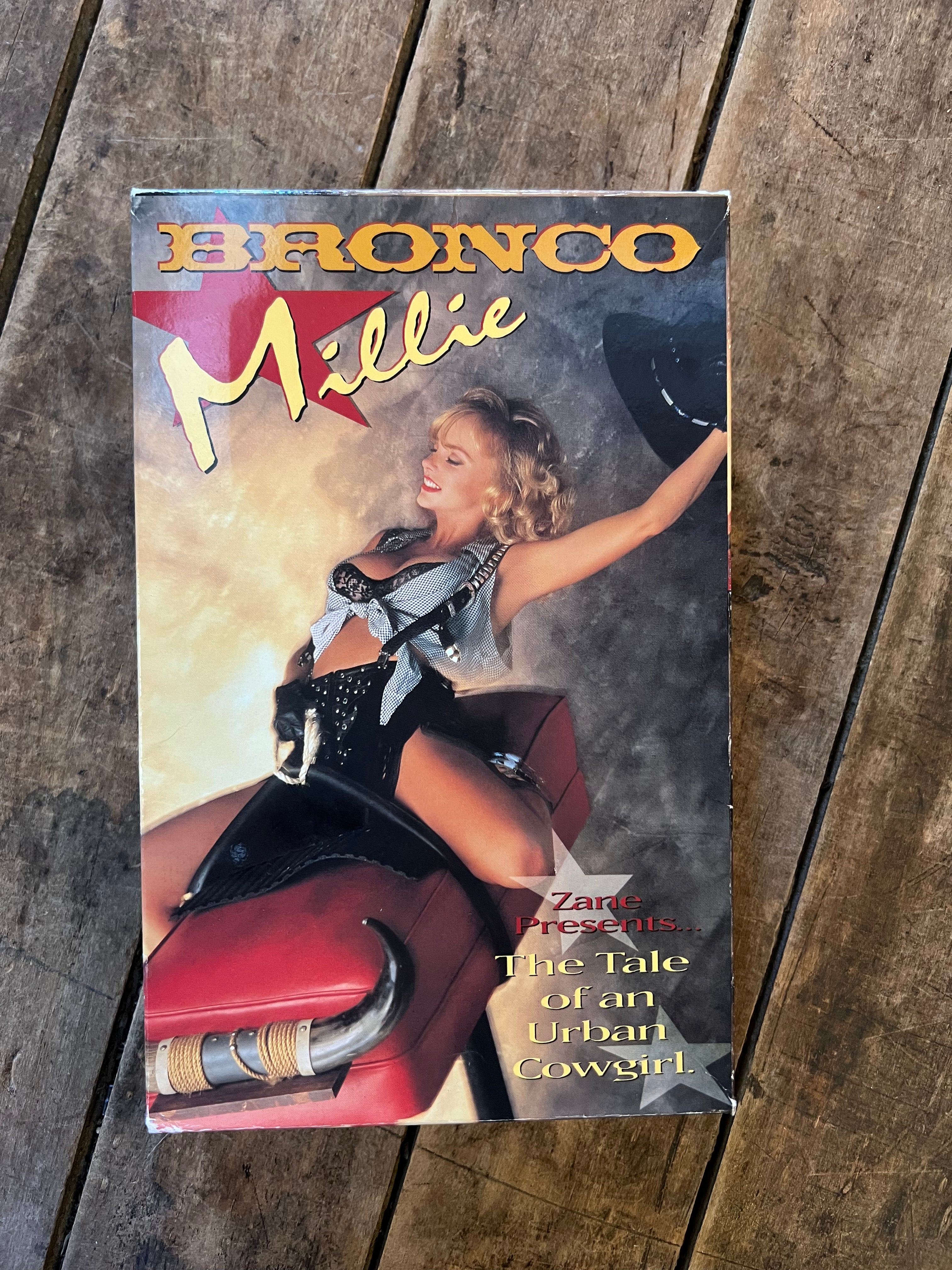 Bronco Millie - XXX Adult Movie Big Box VHS - Zane Picture