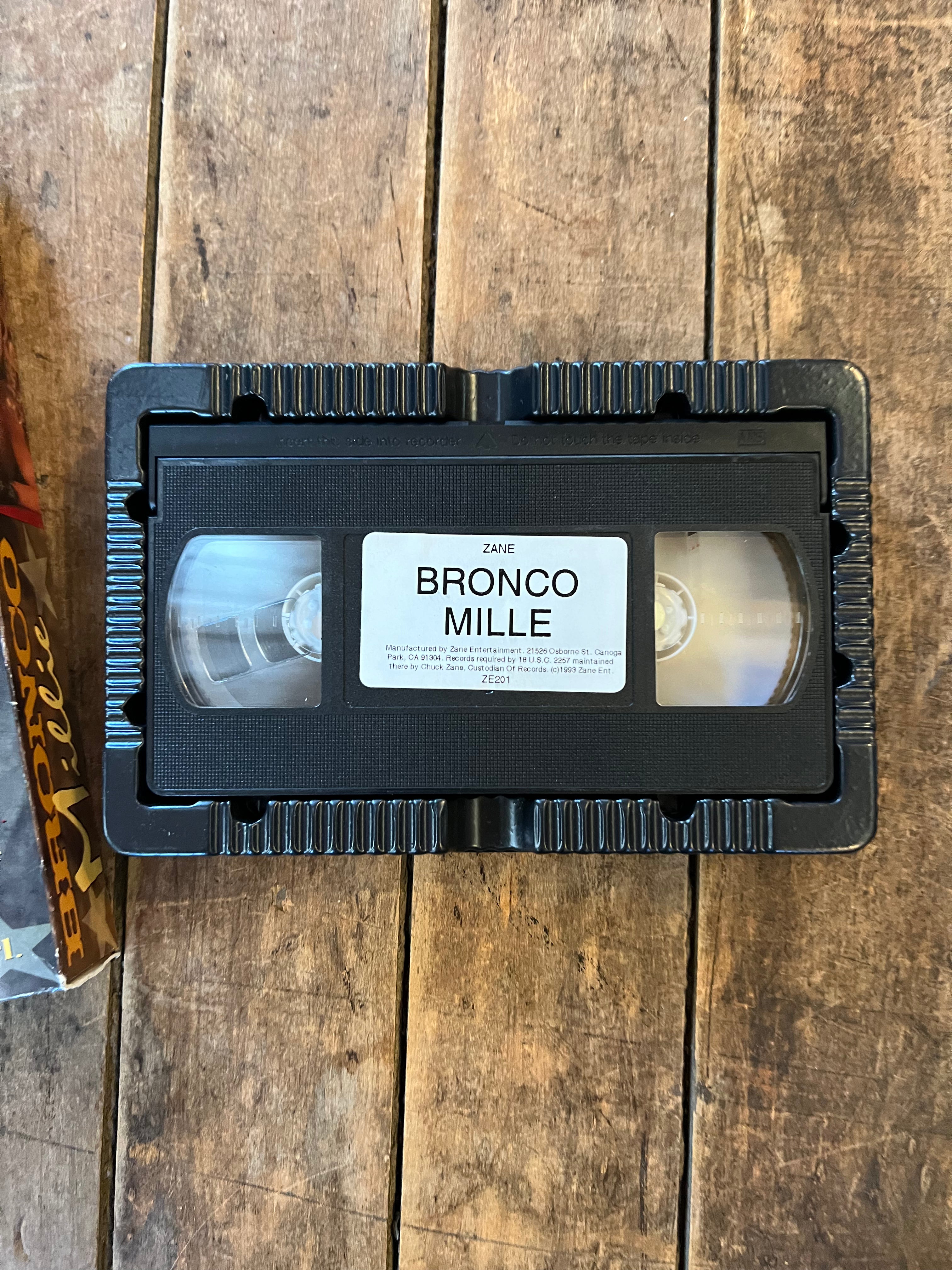 Bronco Millie - XXX Adult Movie Big Box VHS - Zane Picture