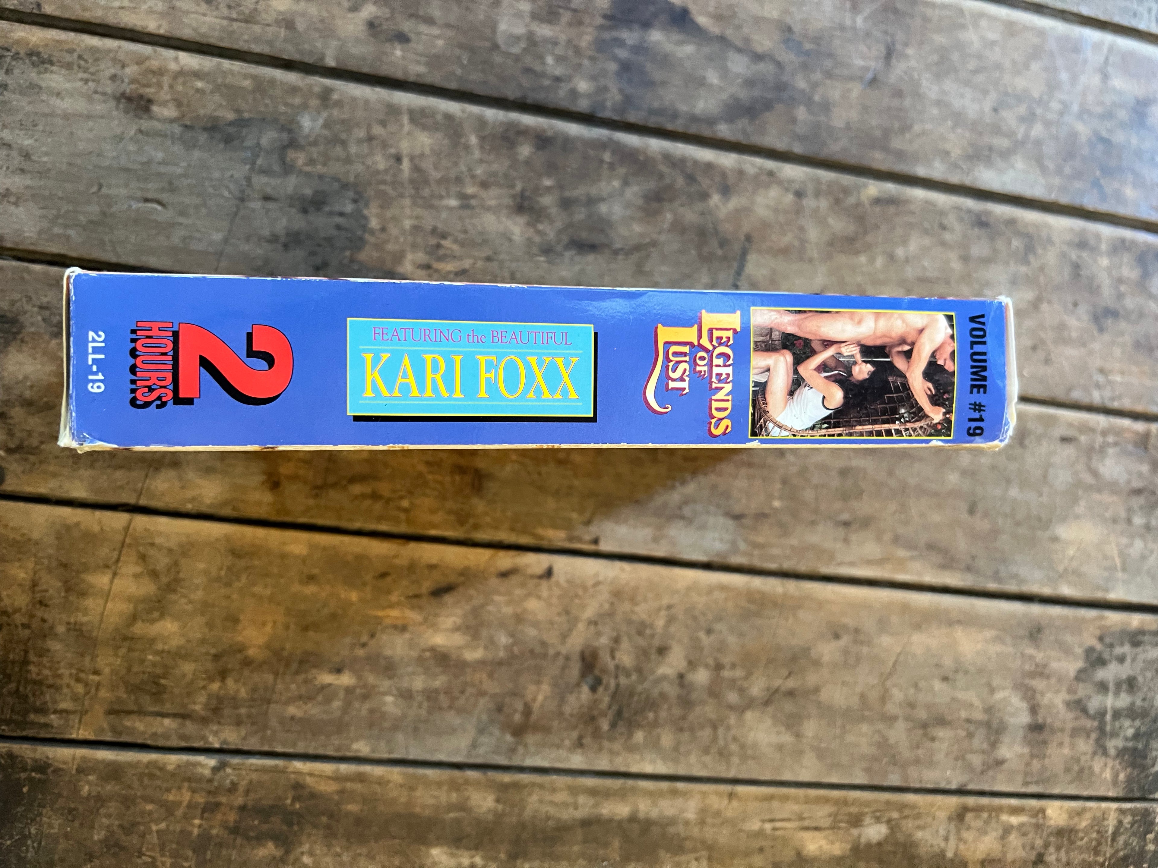 Legends of Lust Volume 19 - XXX RATED BIG BOX VHS MOVIE - Starring Kari Foxx