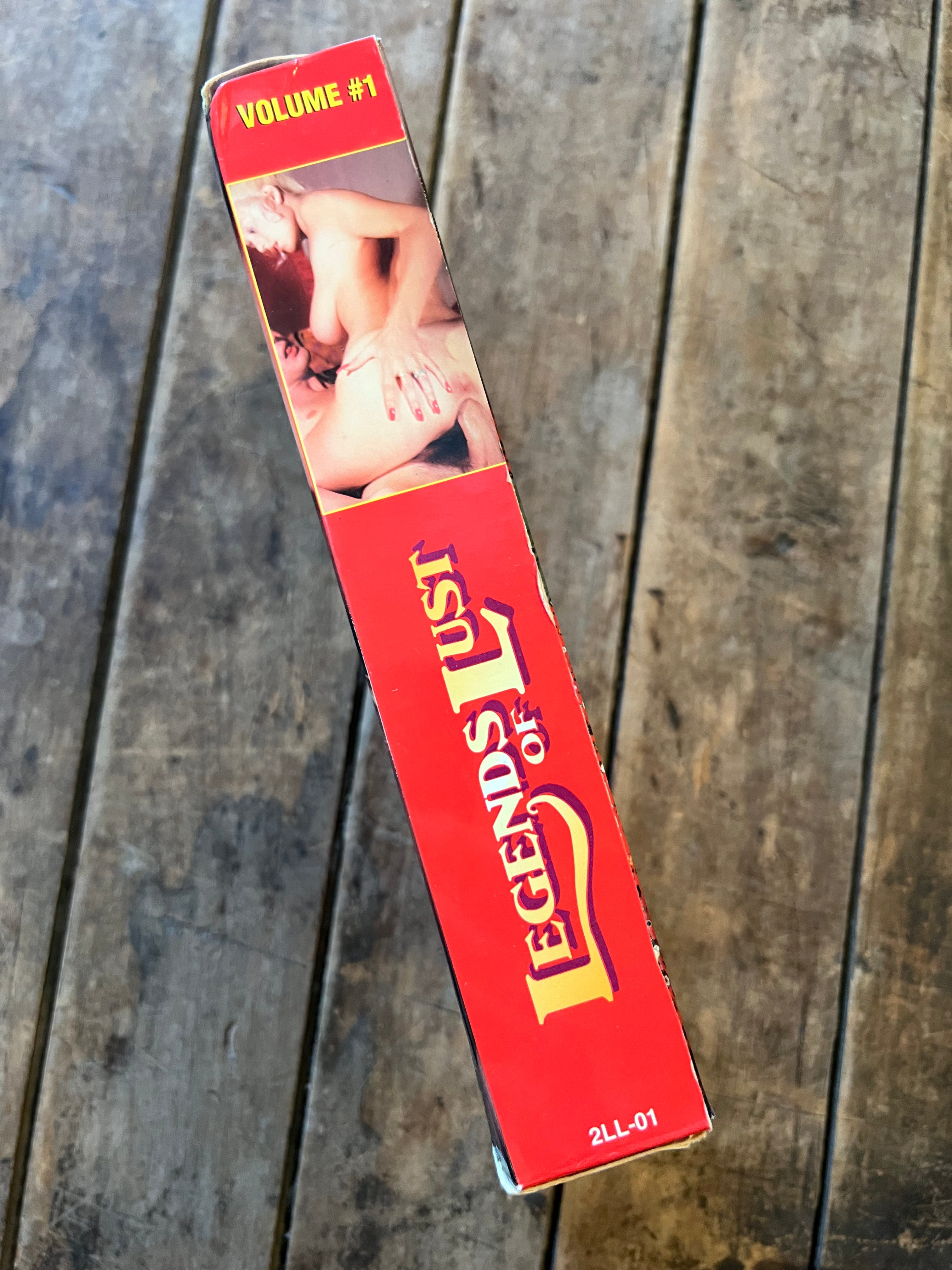 Legends of Lust Volume #1 - XXX RATED BIB BOX VHS - Starring SEKA & RHONDA JO PETTY