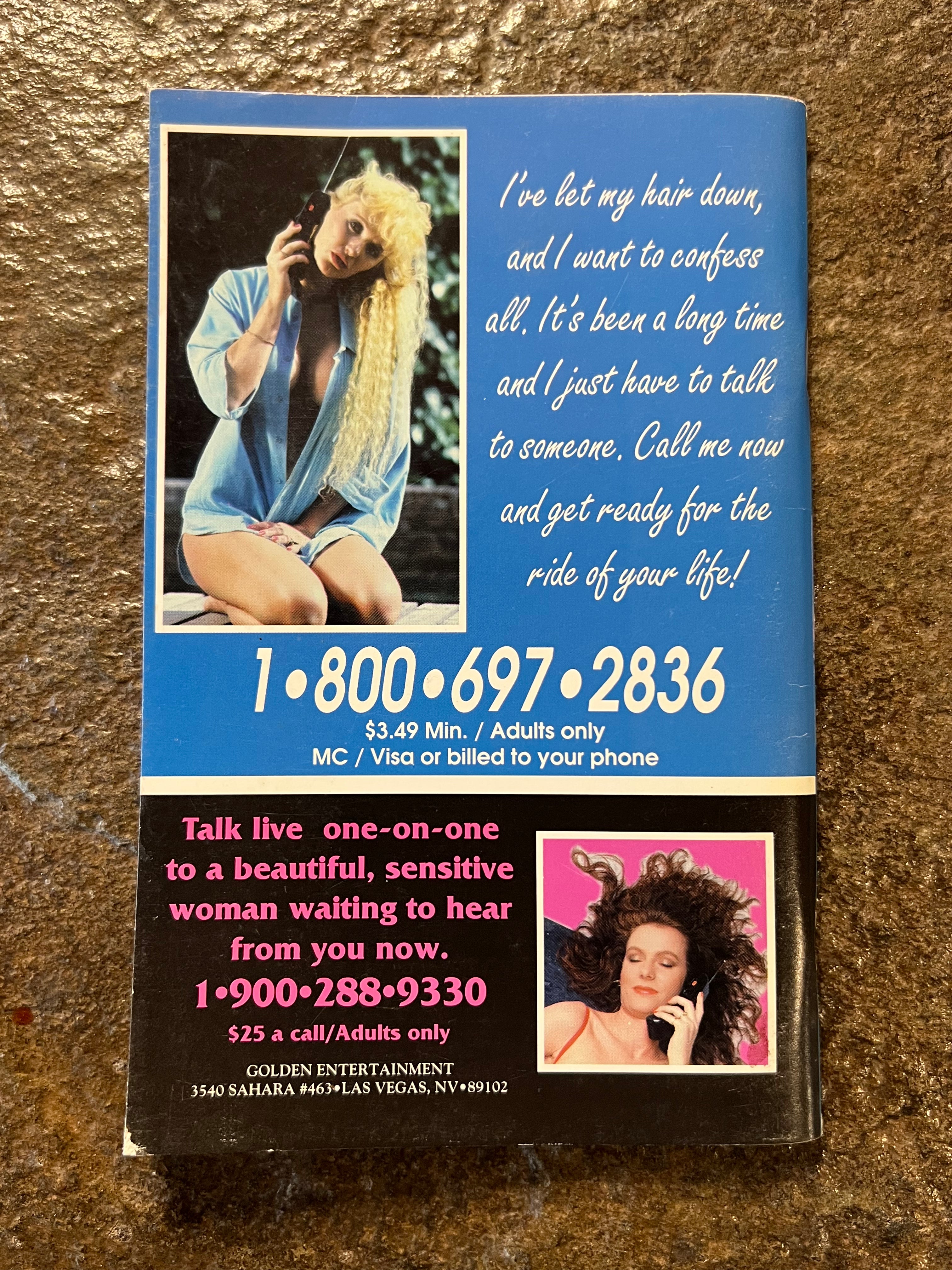 HOT DREAMS Magazine - February 1993 Issue - Digest Size Erotic Stories Magazine
