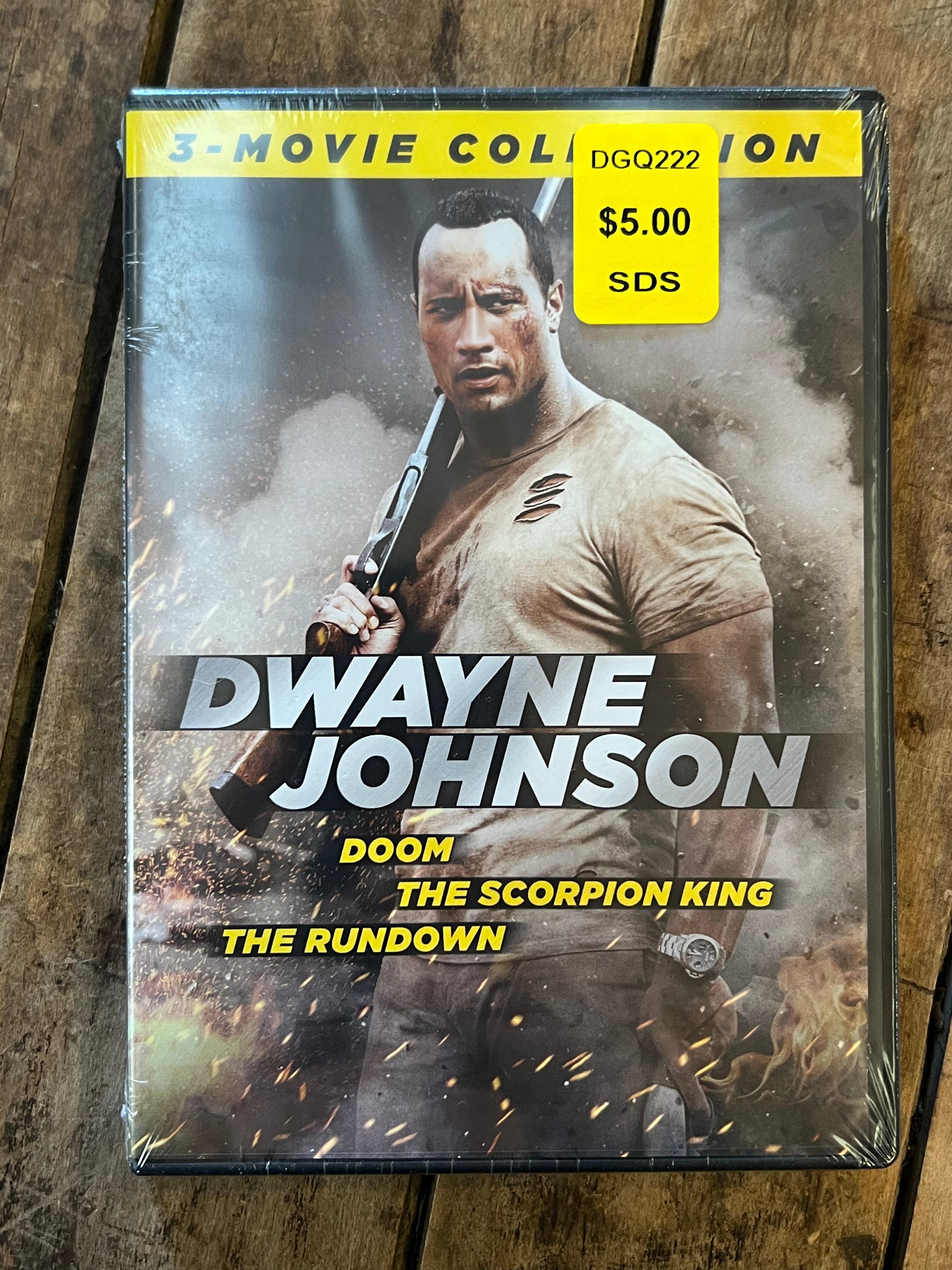Dwayne Johnson 3-Movie Collection (Doom/The Scorpion King/The Rundown) New Sealed