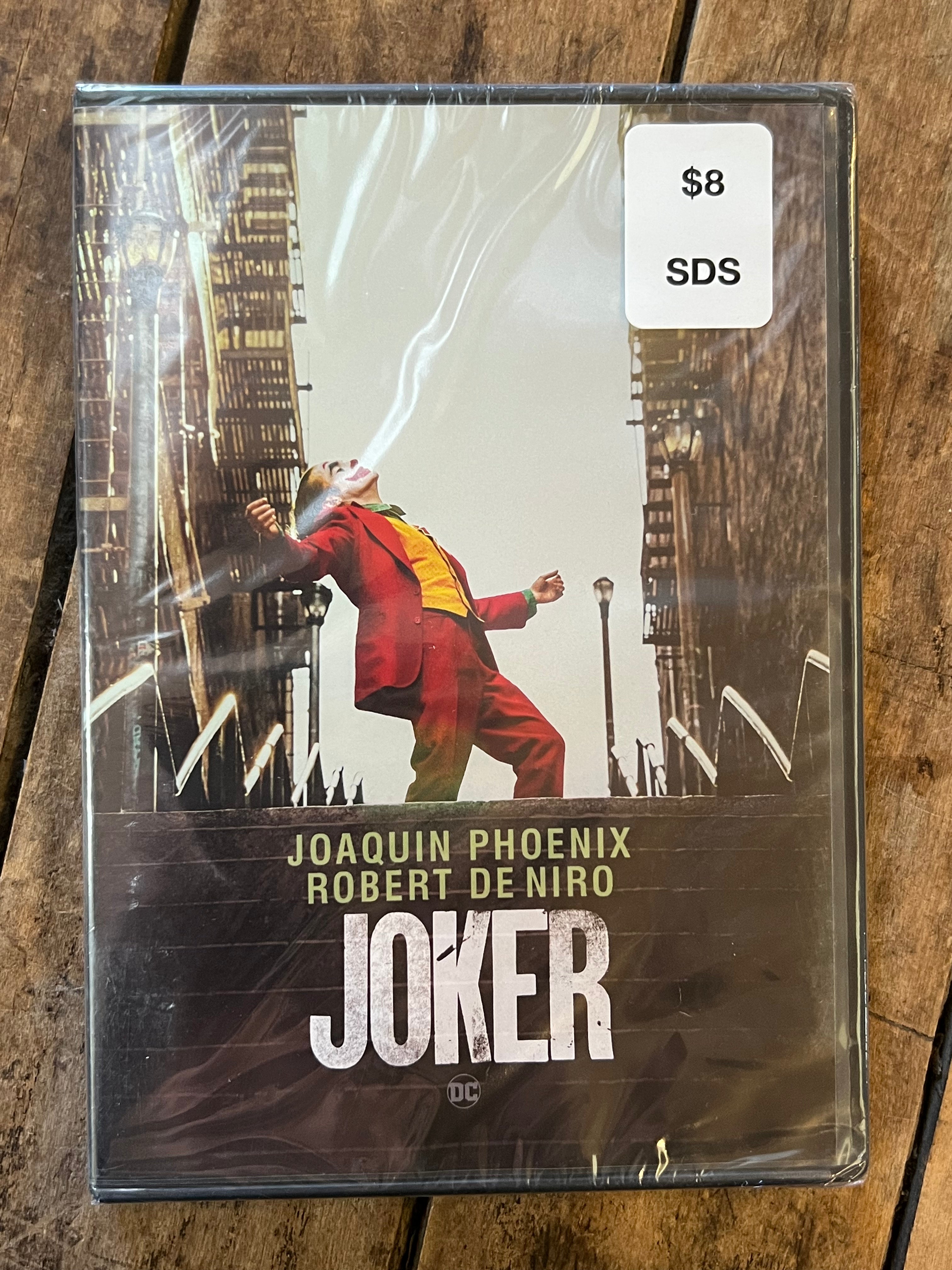 Joker ( DVD 2019 ) Joaquin Phoenix & Robert De Niro - New Sealed - DC COMICS