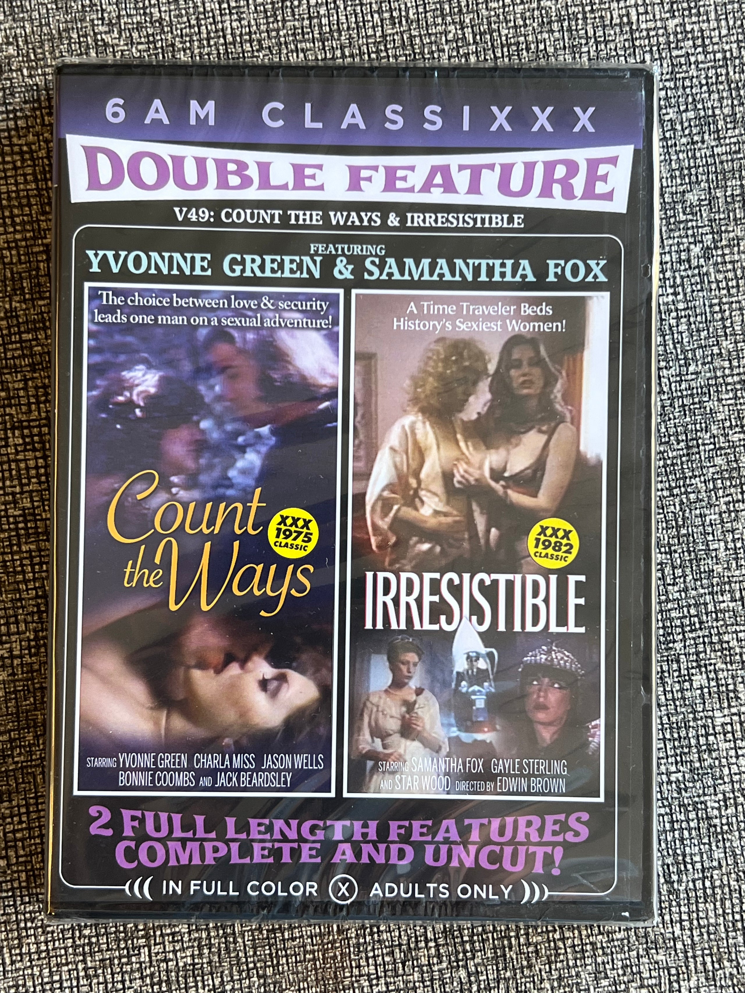 Double Feature 49-Count The Ways and Irresistable - DVD - 6am Classixxx