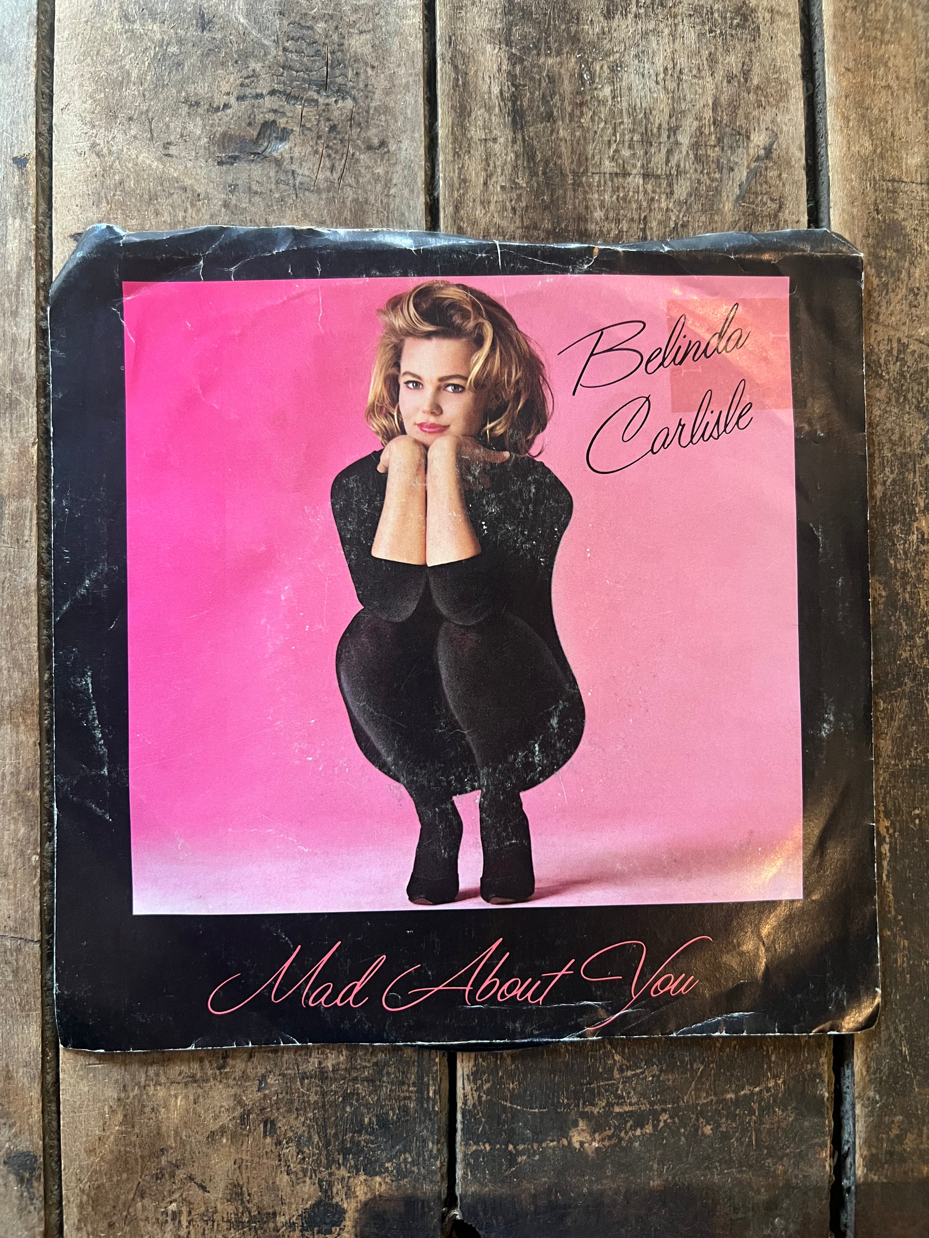 Belinda Carlisle - Mad About You - 1986 IRS Records - 45 Record Vinyl Album