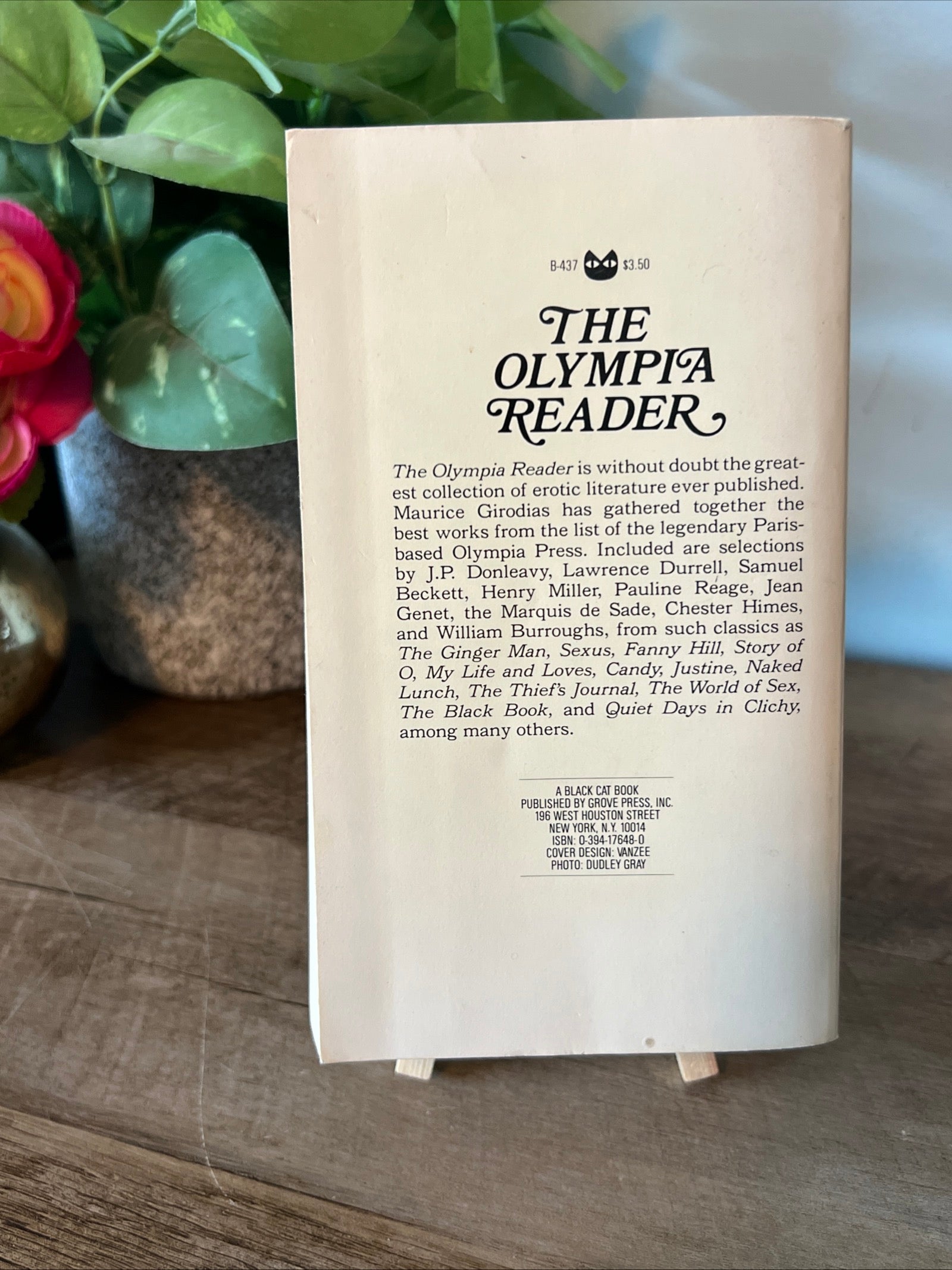 The New Olympia Reader edited by Maurice Girodias - Grove Press Edition