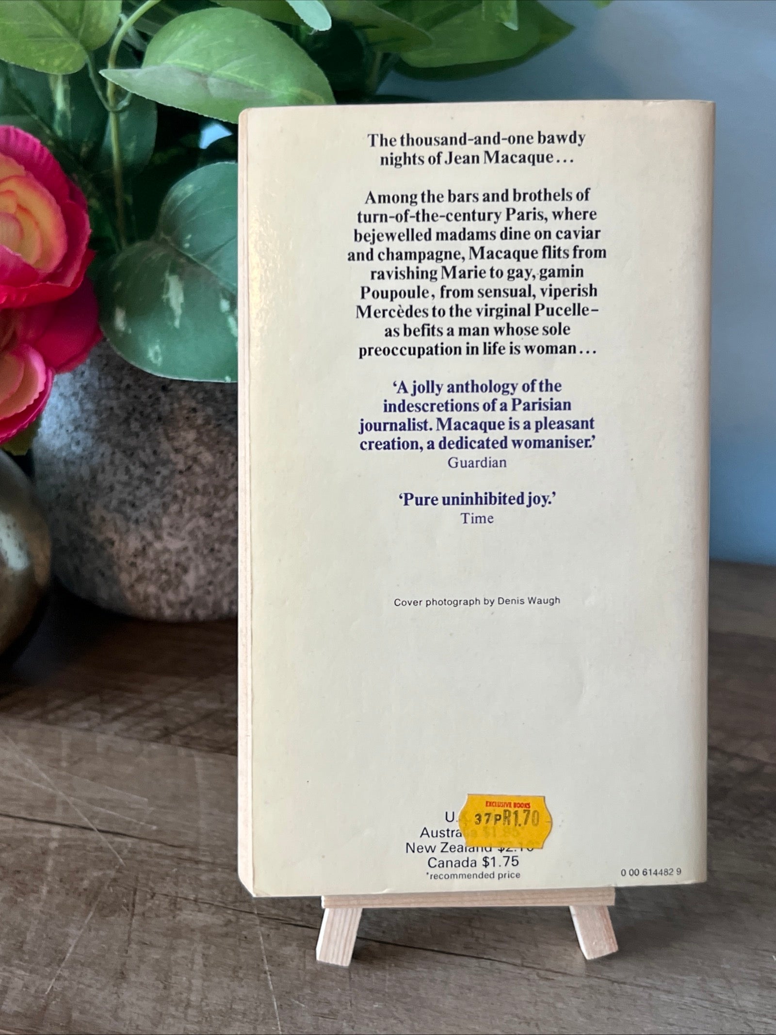 More Nights Of Jean Macaque by Stuart Cloete - Collins Fontana Paperback 1977