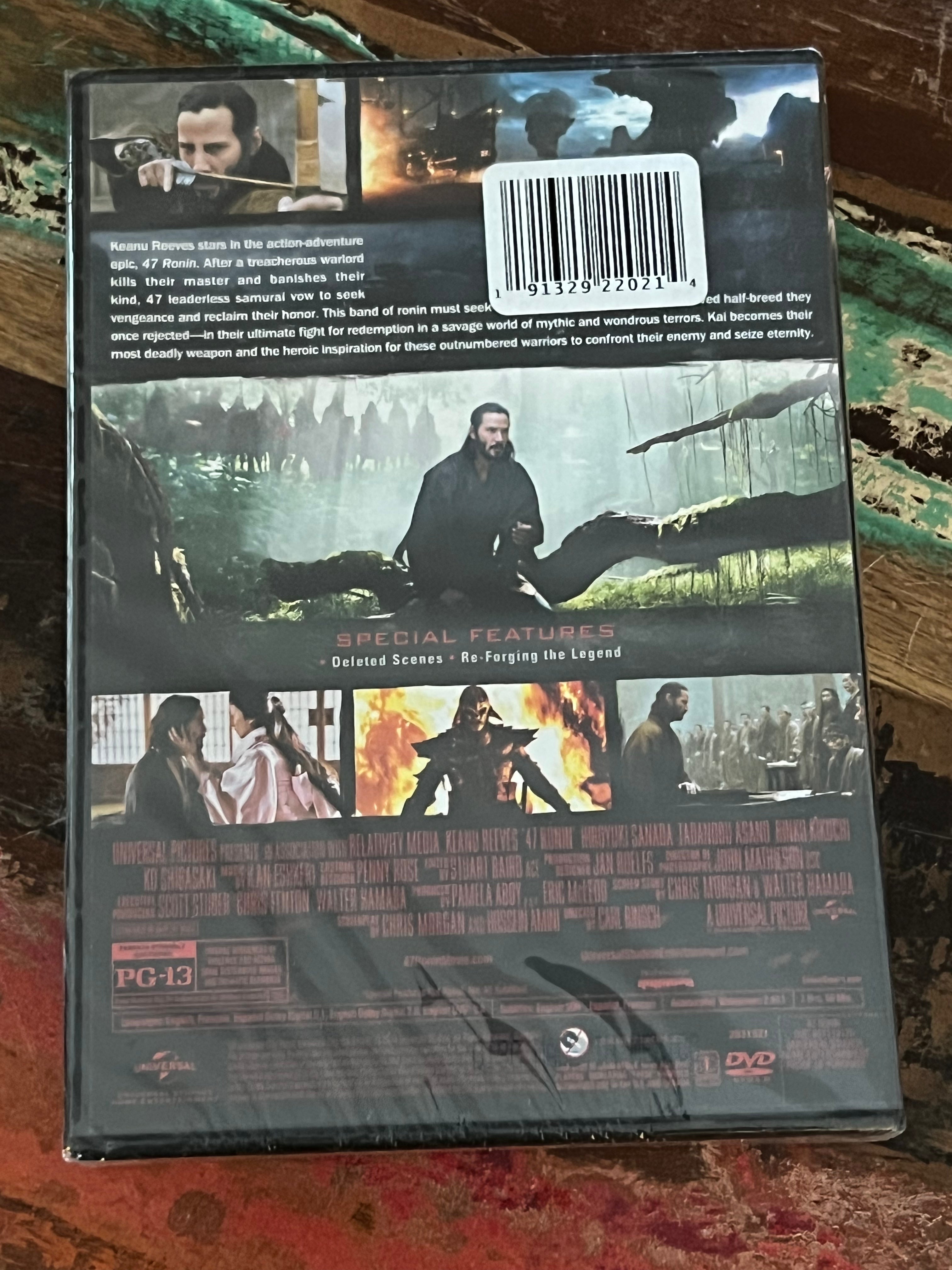 47 Ronin ( DVD 2013 ) Keanu Reeves - New Sealed Movie