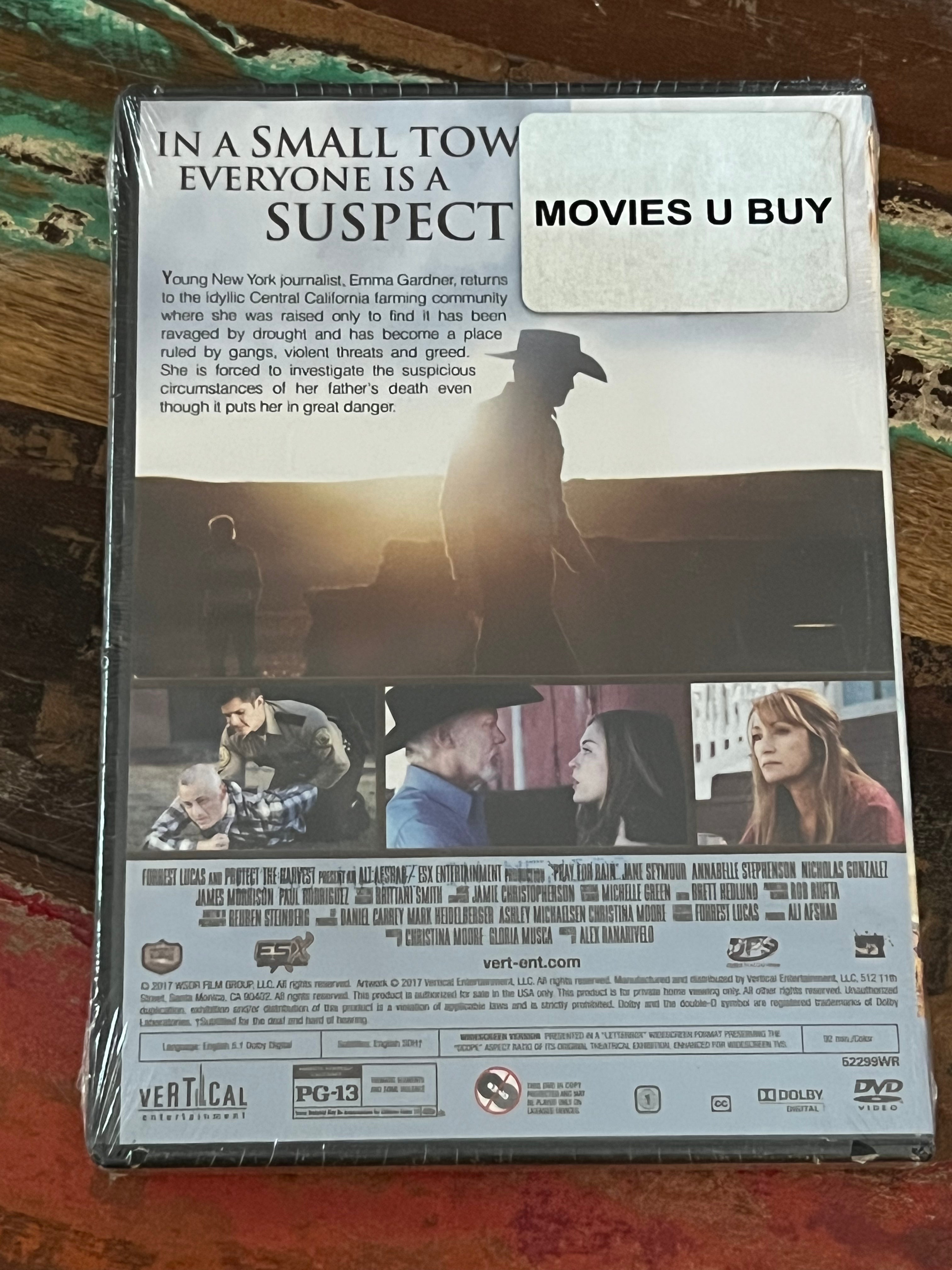 Pray For Rain ( DVD 2017 ) Jane Seymour - New Sealed Movie