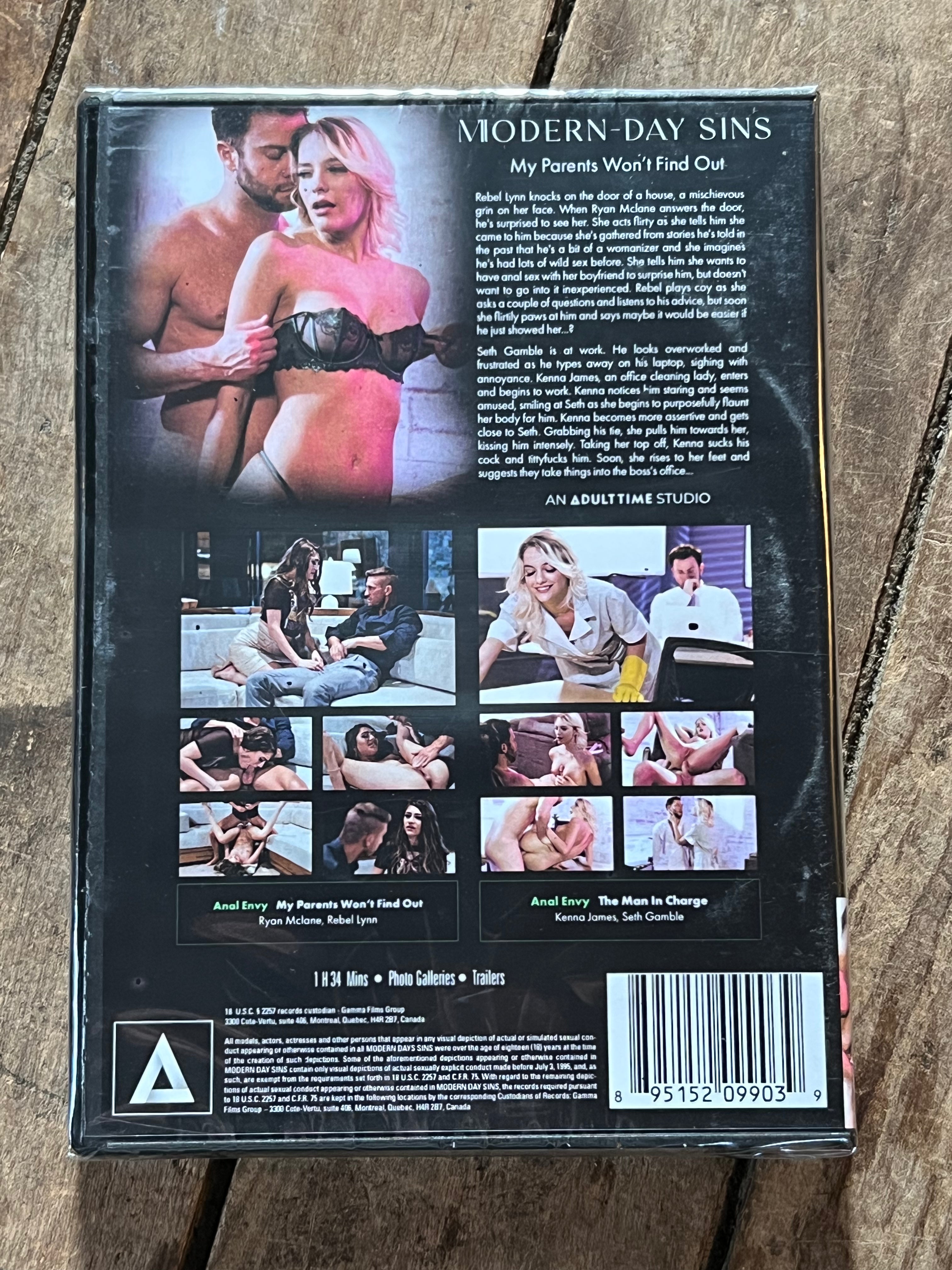 My Parents Won't Find Out - DVD 2022 - Modern Day-Sins